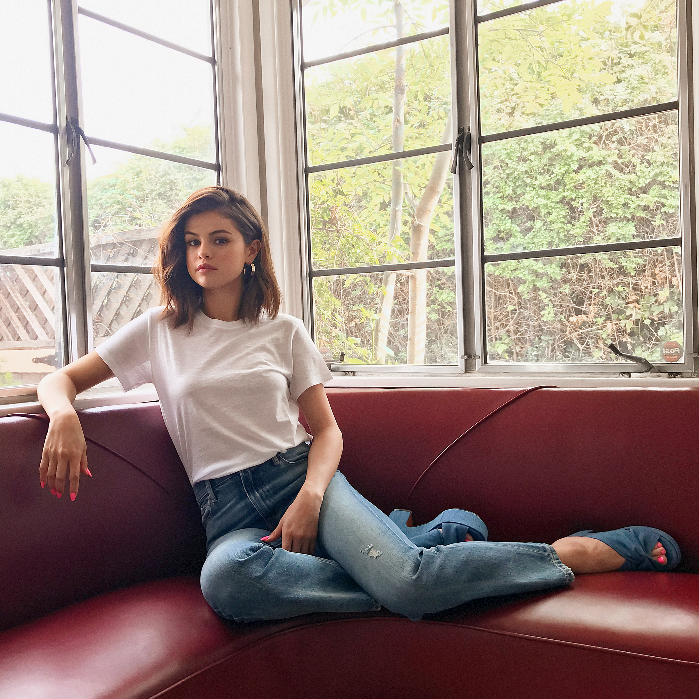 Portrait of Selena Gomez, photographed in Los Angeles, CA, on March 10, 2017. (Luisa Dörr for TIME)
