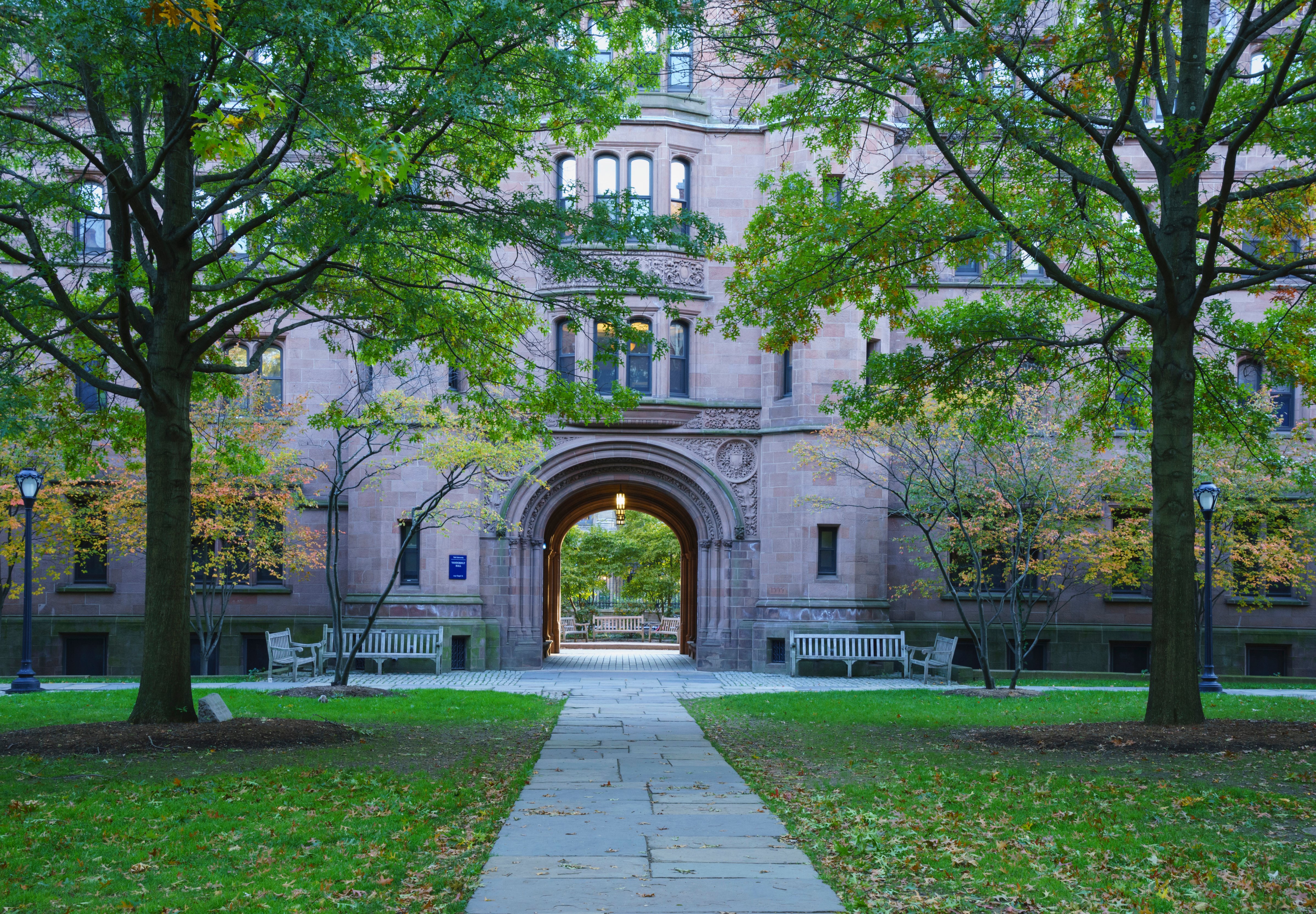 Yale University,New Haven County,Connecticut,Usa (Topic Images Inc.&mdash;Getty Images/Topic Images)