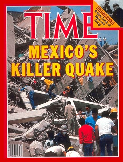 The Sep. 30, 1985, cover of TIME (Cover Credit: NOVEDADES / SIPA)