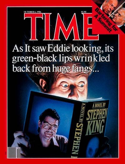 Oct. 6, 1986, cover of TIME featuring Stephen King