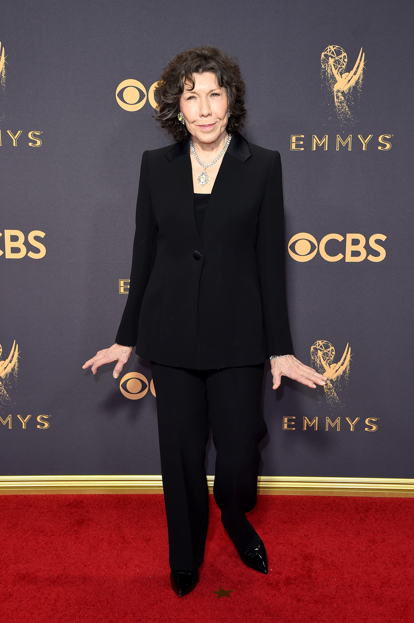 Actor Lily Tomlin attends the 69th Annual Primetime Emmy Awards at Microsoft Theater on September 17, 2017 in Los Angeles, California.