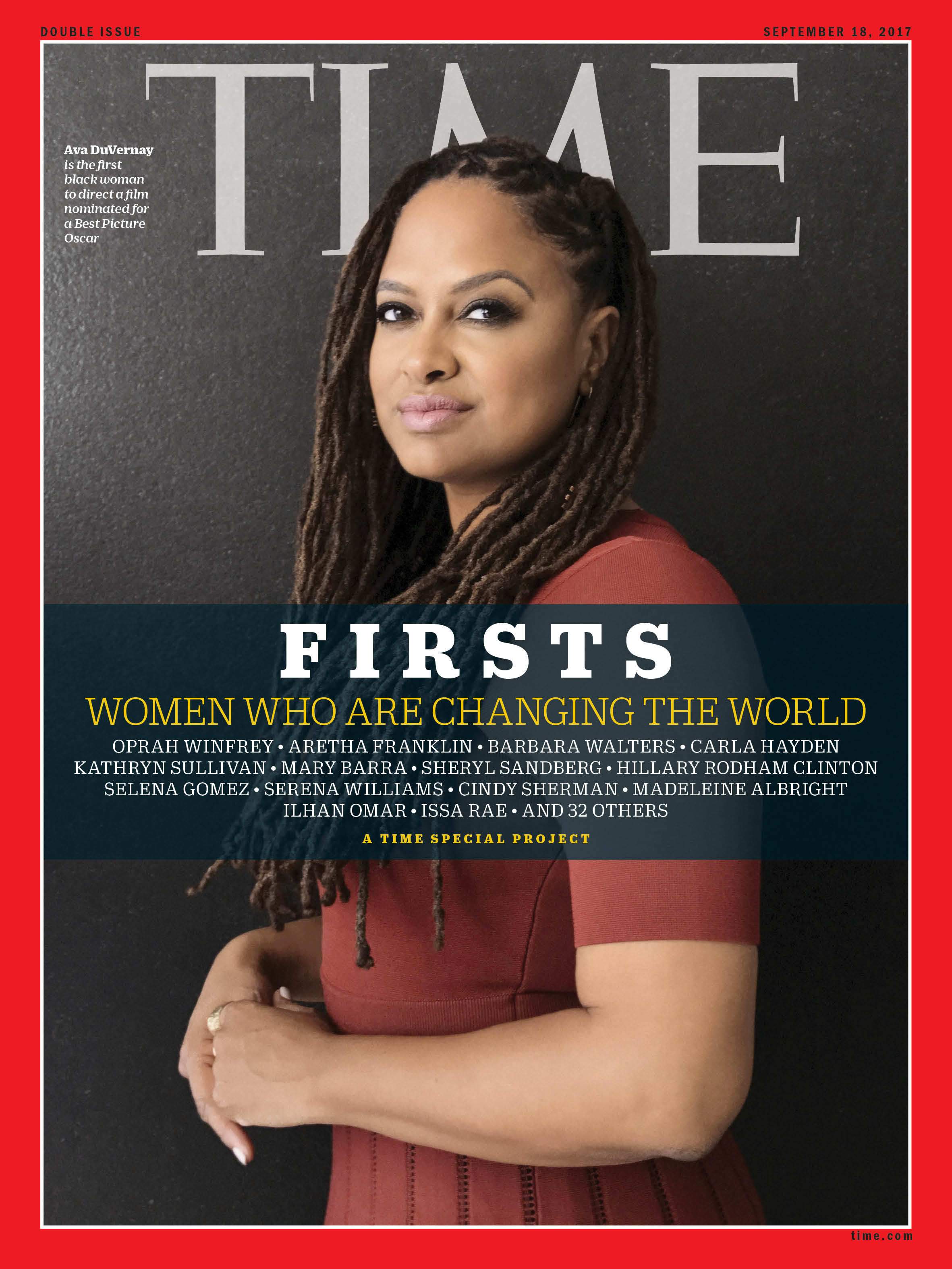 Firsts Women Who Are Changing the World Ava Duvernay Time Magazine Cover