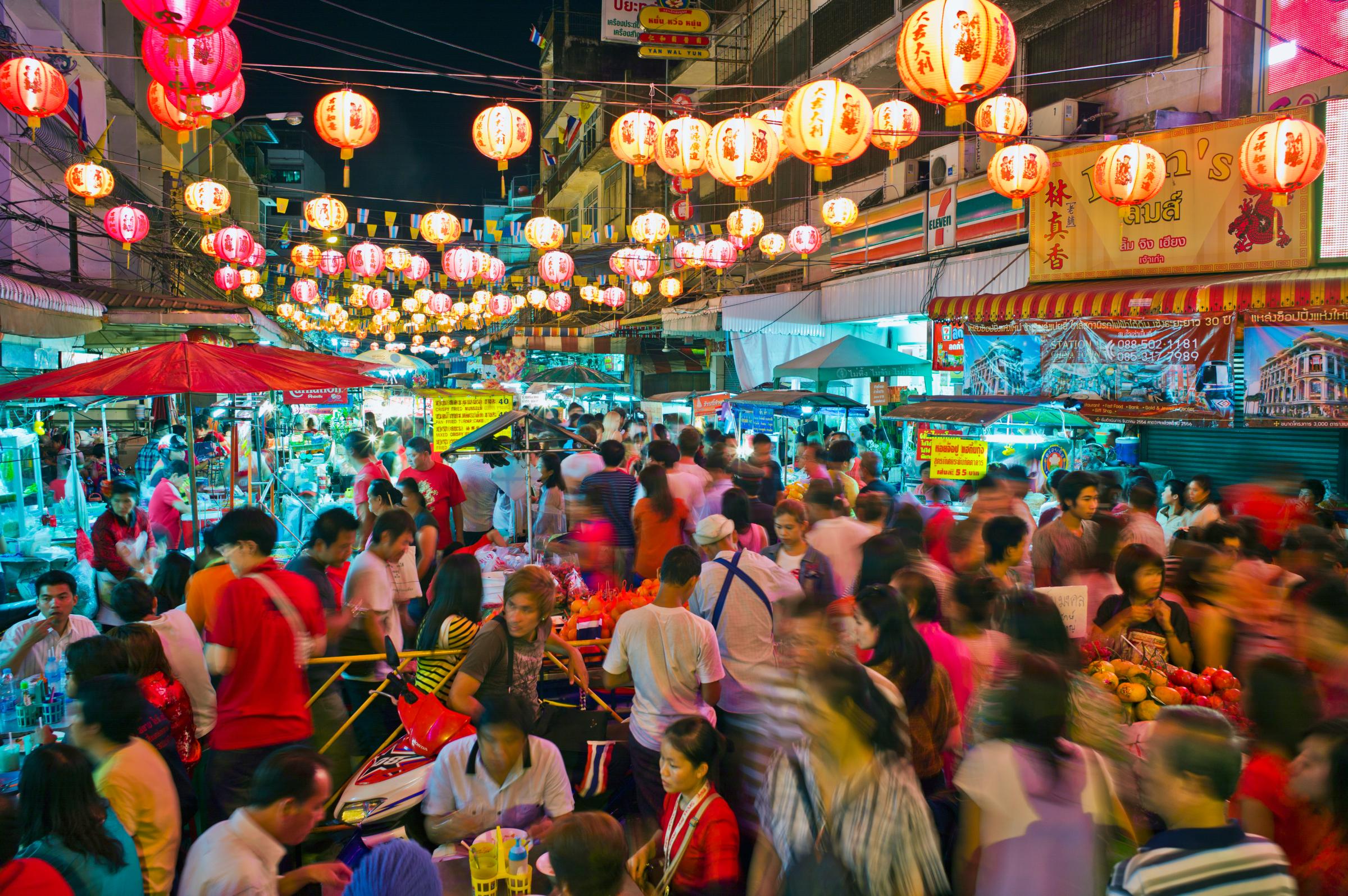 Thailand, Bangkok,Chinatown,Chinese New Year