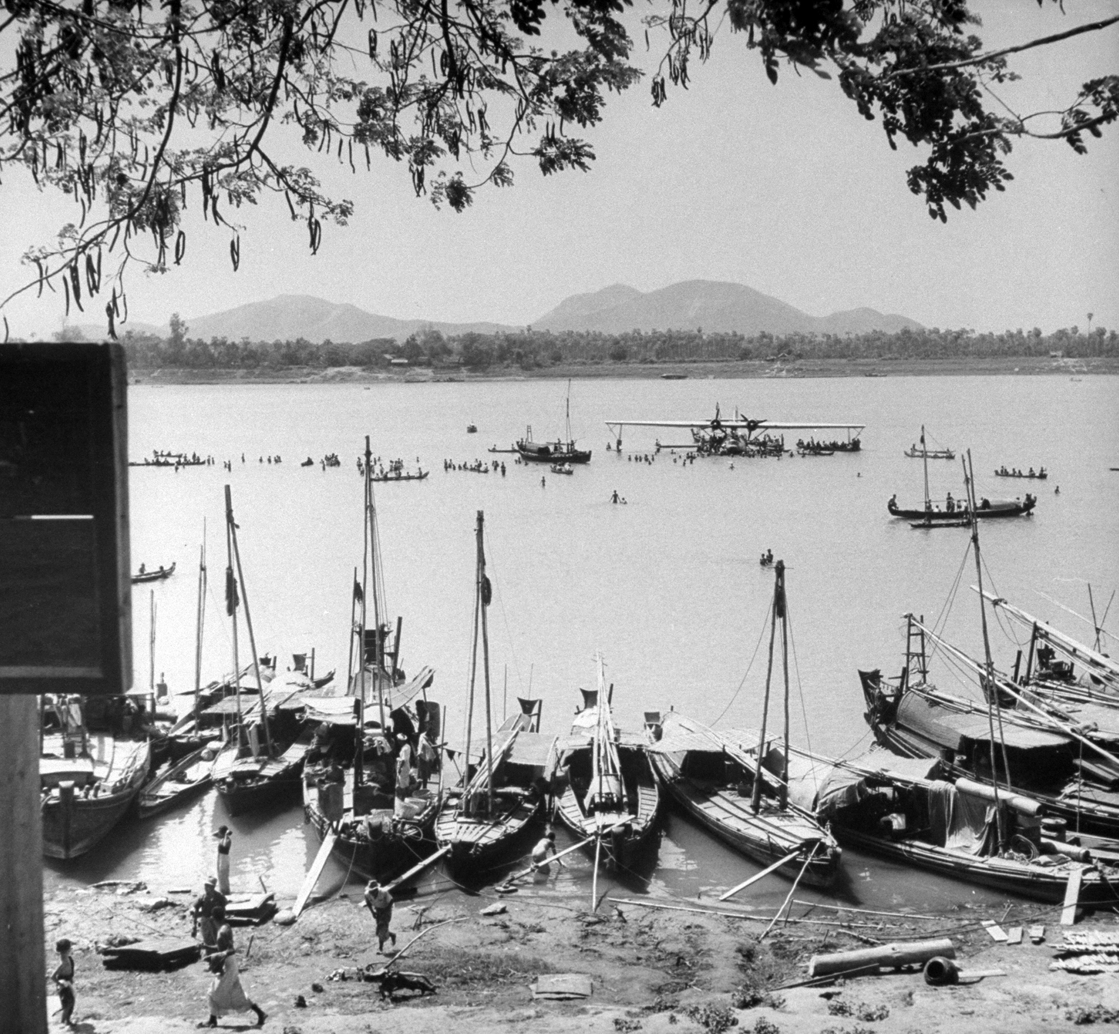 War in Burma, 1949.
