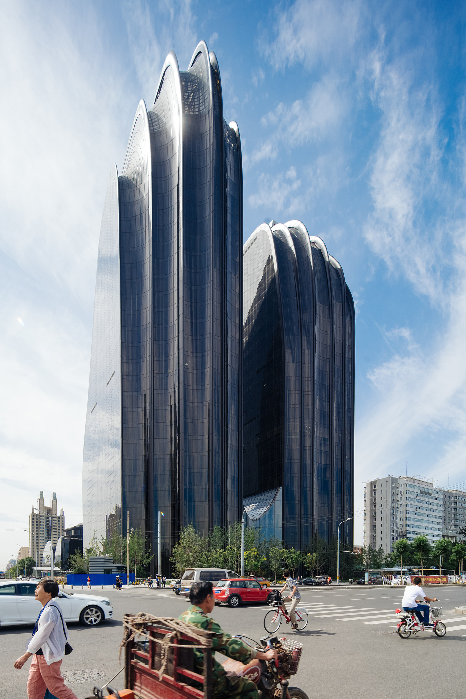 Chao Yang Plaza designed by MAD architecture, Beijing. (Khoo Guo Jie)