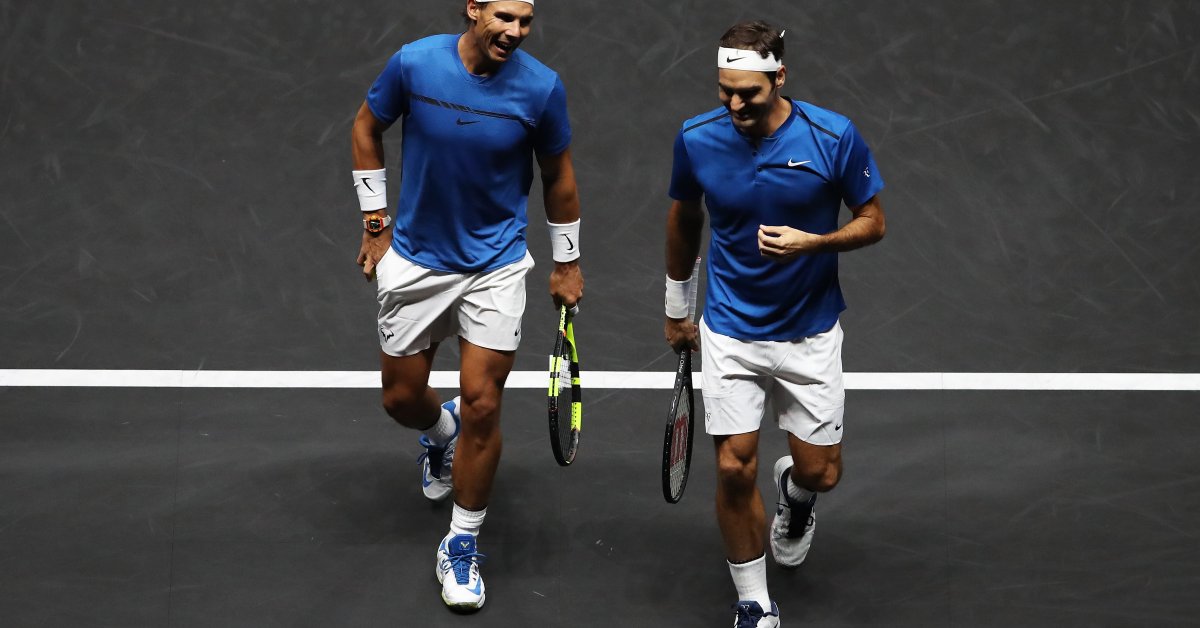 Roger Federer and Rafael Nadal Playing Together Goes Viral | Time
