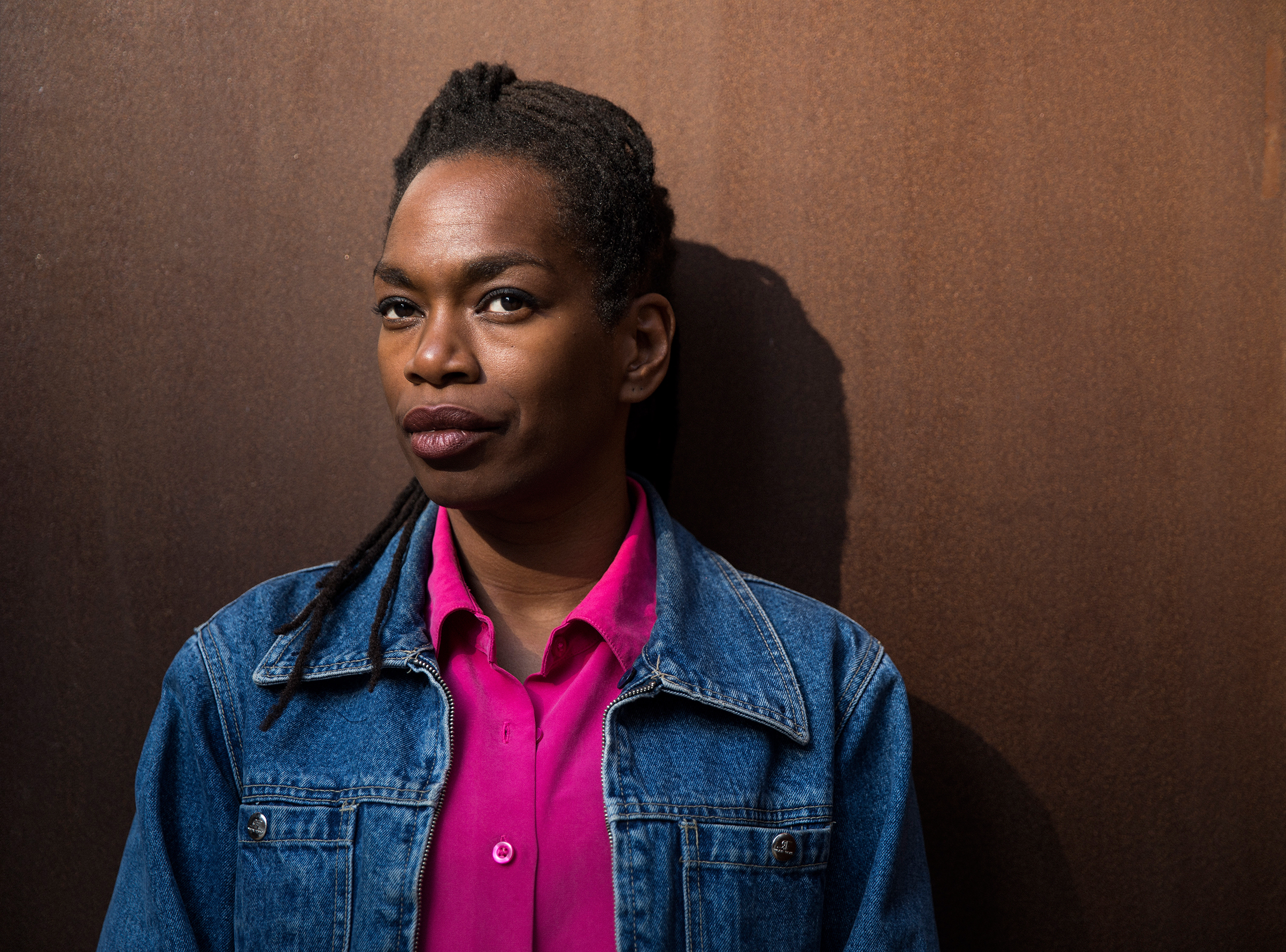 Michelle Jones, a Ph.D. candidate at New York University who was released from prison in August, in New York, Sept. 11, 2017. (Damon Winter—The New York Times/Redux)