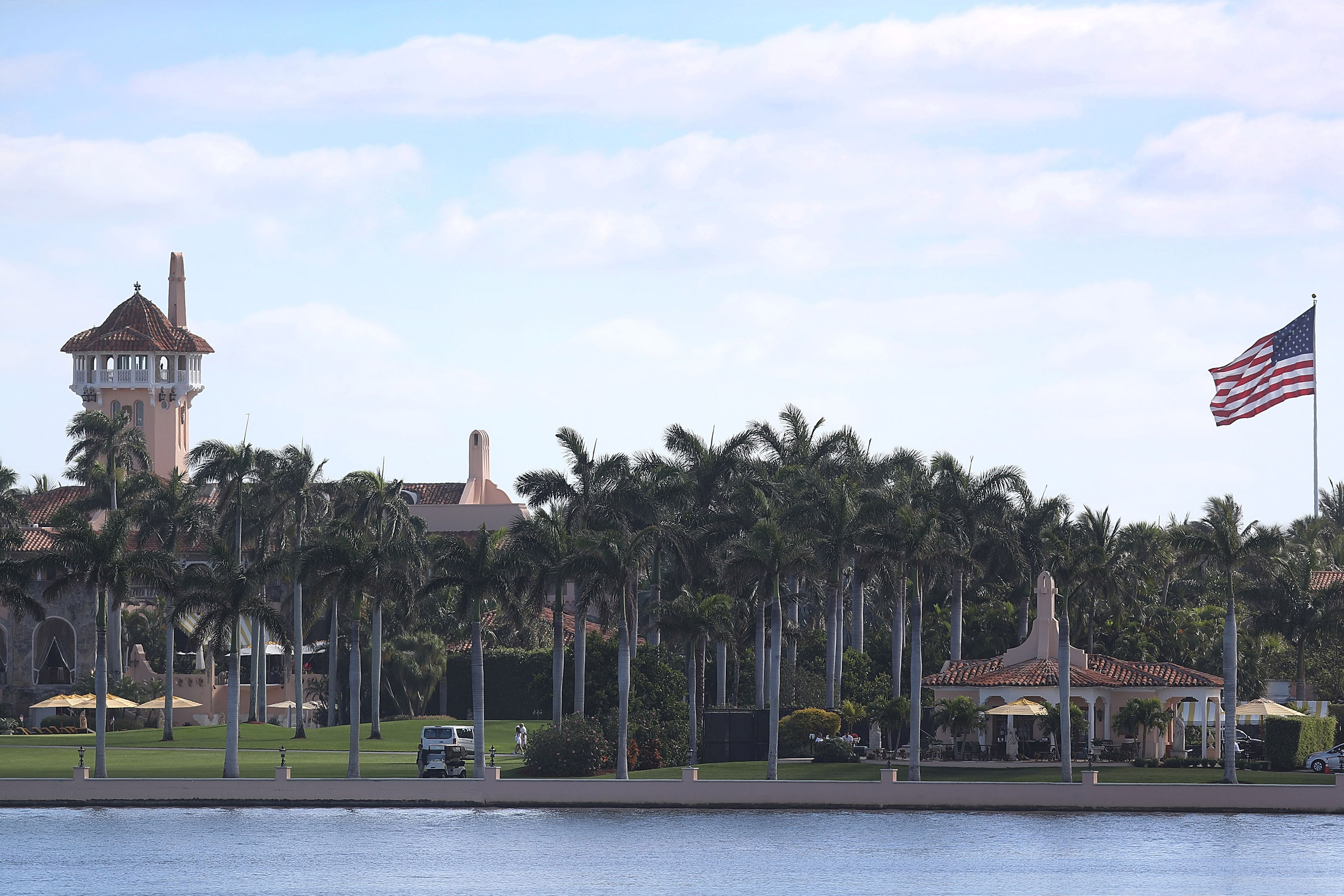The Mar-a-Lago Resort in West Palm Beach, Florida. (Photograph by Joe Raedle—Getty)