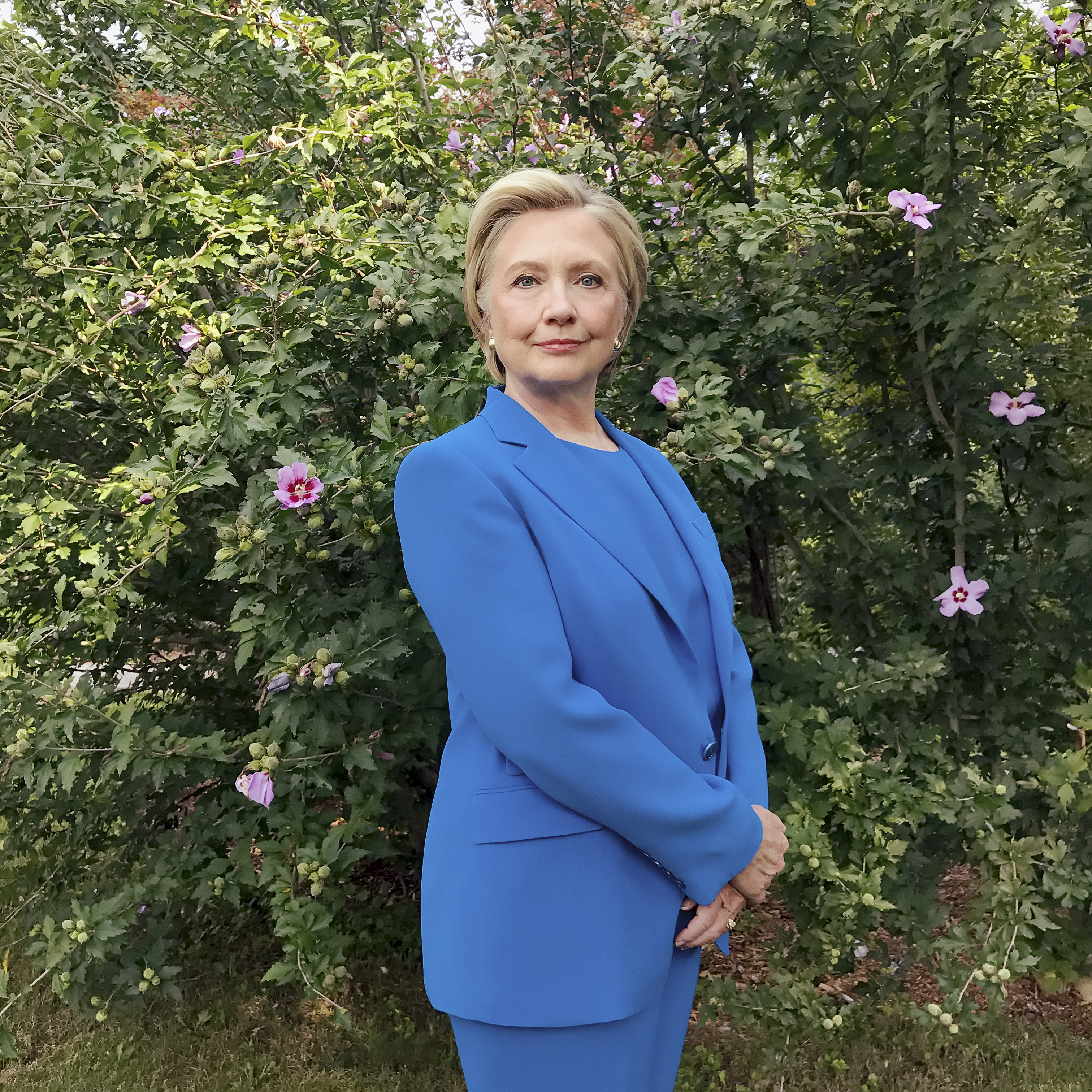 Secretary Hillary Rodham Clinton, photographed in Chappaqua, New York on Sept. 5, 2017. (Luisa Dörr for TIME)