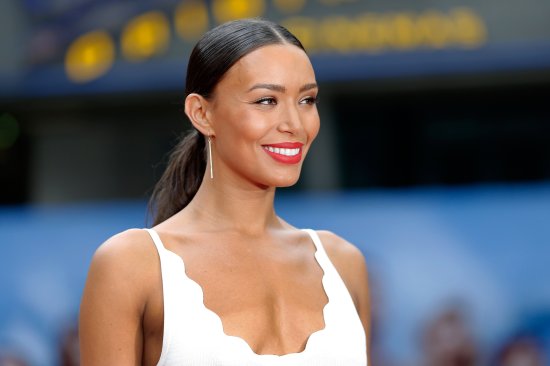 Ilfenesh Hadera attends the 'Baywatch' Photo Call in Berlin on May 30, 2017.