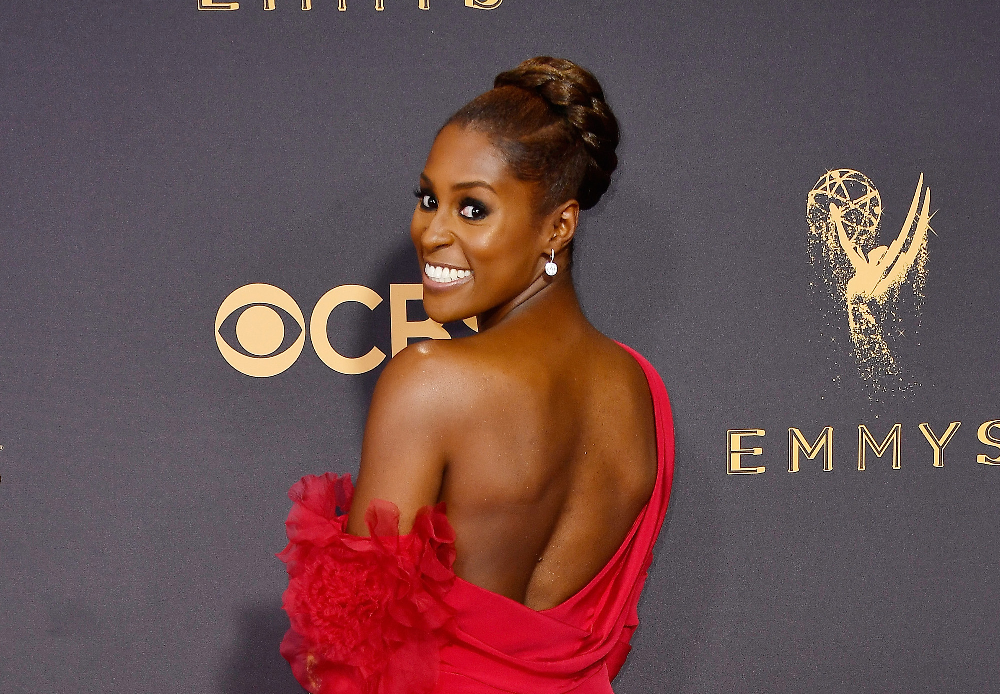 LOS ANGELES, CA - SEPTEMBER 17: Actor Issa Rae attends the 69th Annual Primetime Emmy Awards at Microsoft Theater on September 17, 2017 in Los Angeles, California.  (Photo by Frazer Harrison/Getty Images) (Frazer Harrison&mdash;Getty Images)