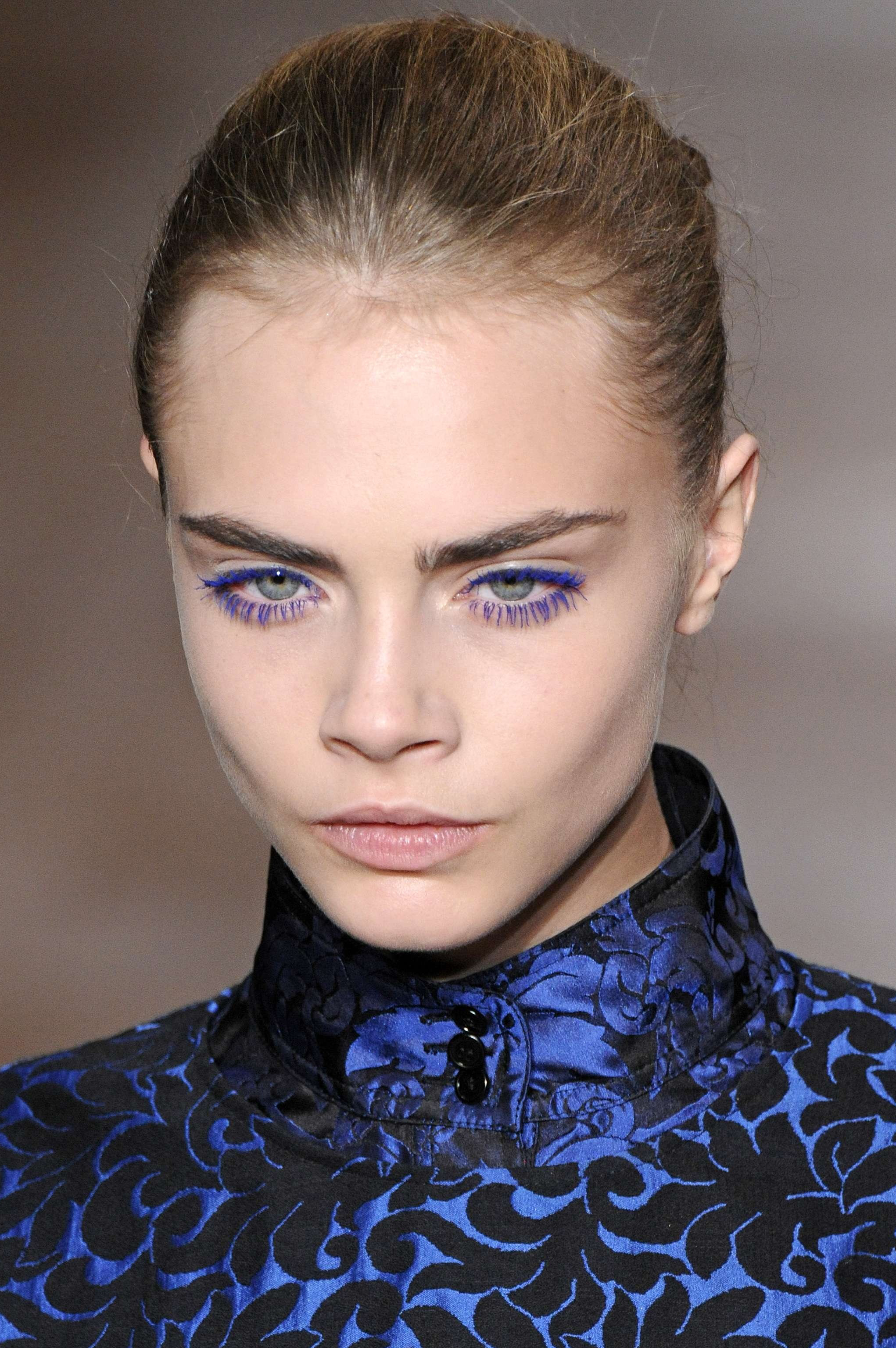 Cara Delevingne walks the runway during the Stella McCartney Ready-To-Wear Fall/Winter 2012 show as part of Paris Fashion Week on March 5, 2012 in Paris, France.
