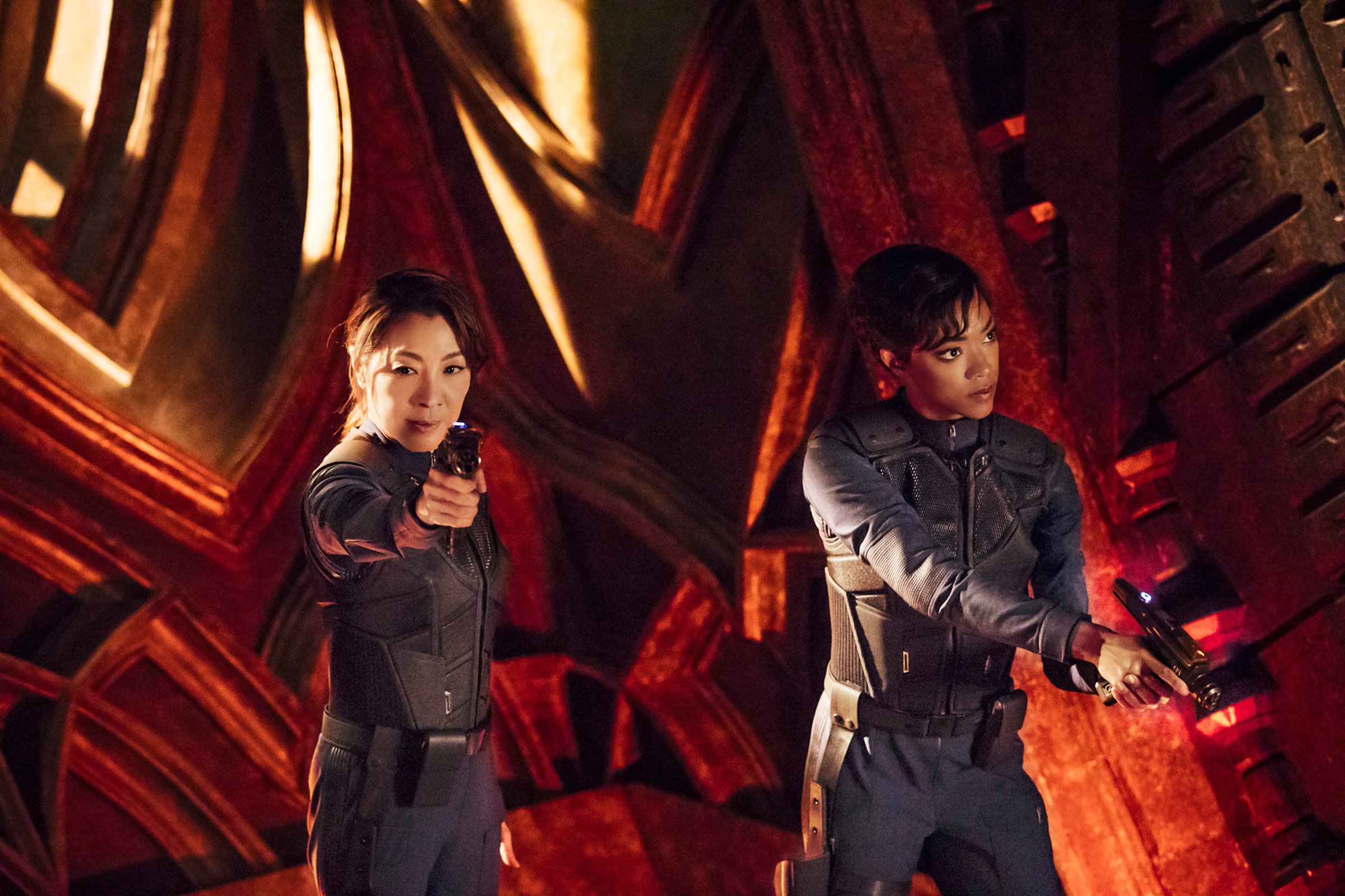 Yeoh and Martin-Green kick off the new Star Trek with an action-packed episode on Sept. 24