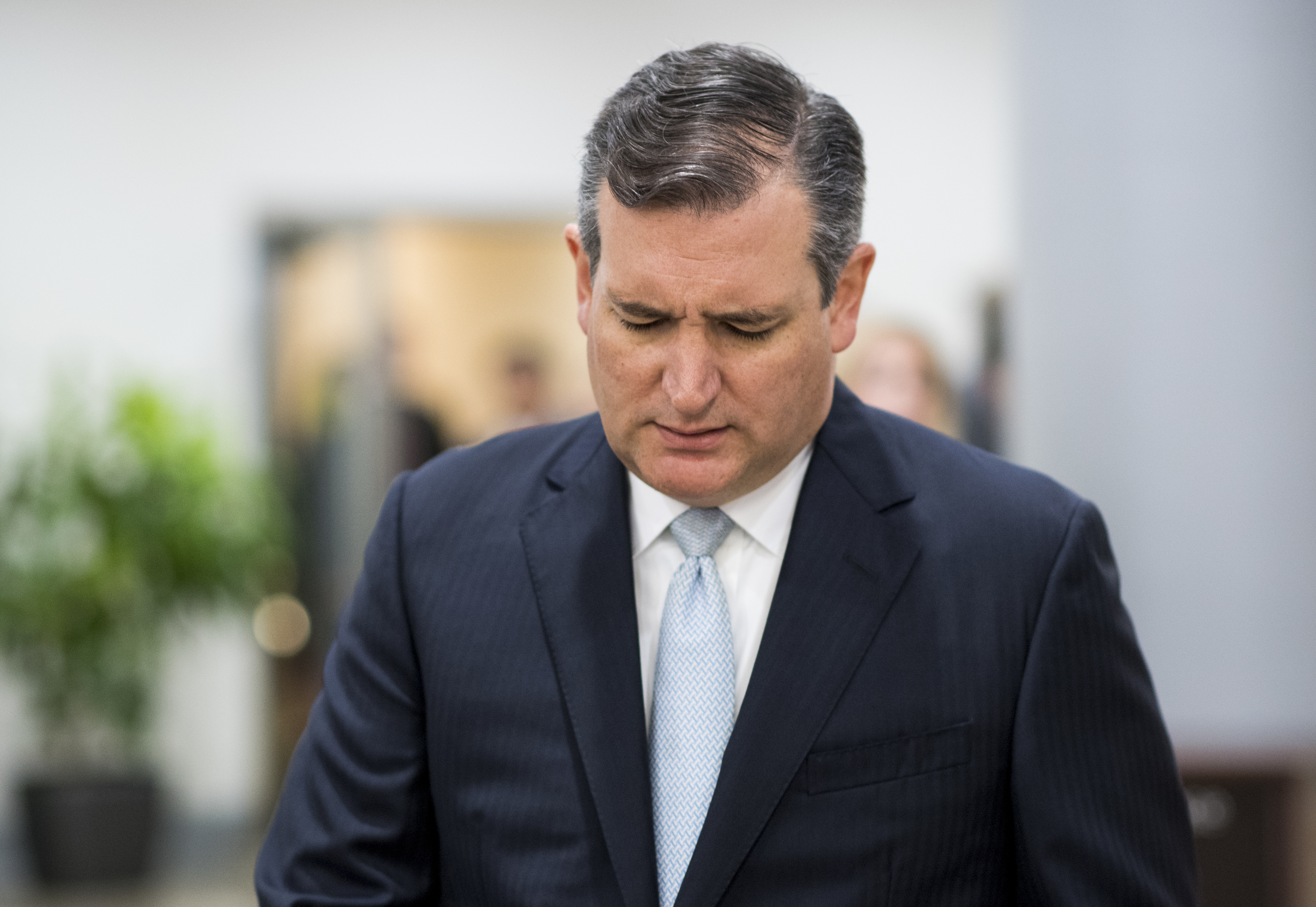 Sen. Ted Cruz, R-Texas, leaves the Capitol on Sept. 12, 2017. (Sen. Ted Cruz (CQ Roll Call))