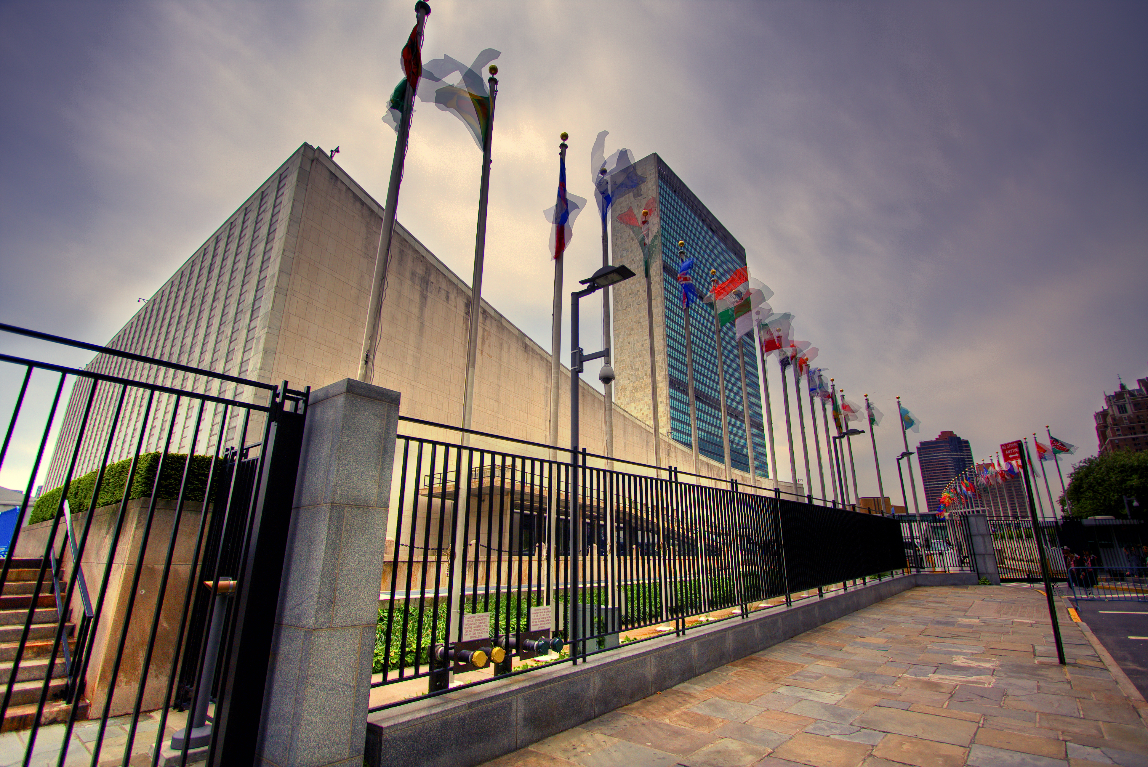 New York City's capitol of the world, United Nations Organization. (Getty Images)