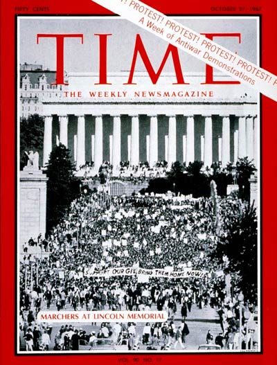 The Oct. 27, 1967, cover of TIME (Cover Credit: JILL KREMENTZ)