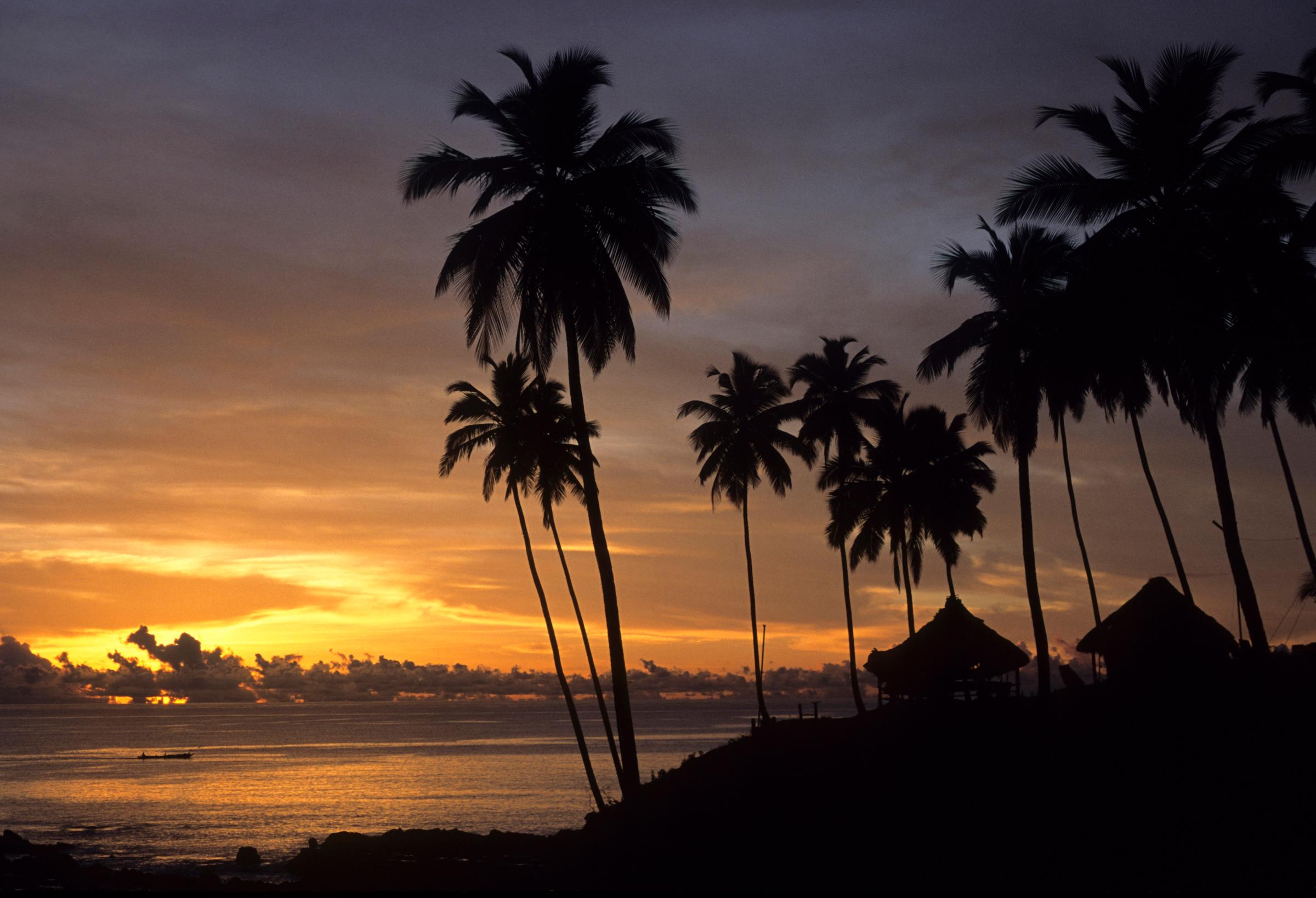 Sunrise in Port Blair, Andaman Island, India