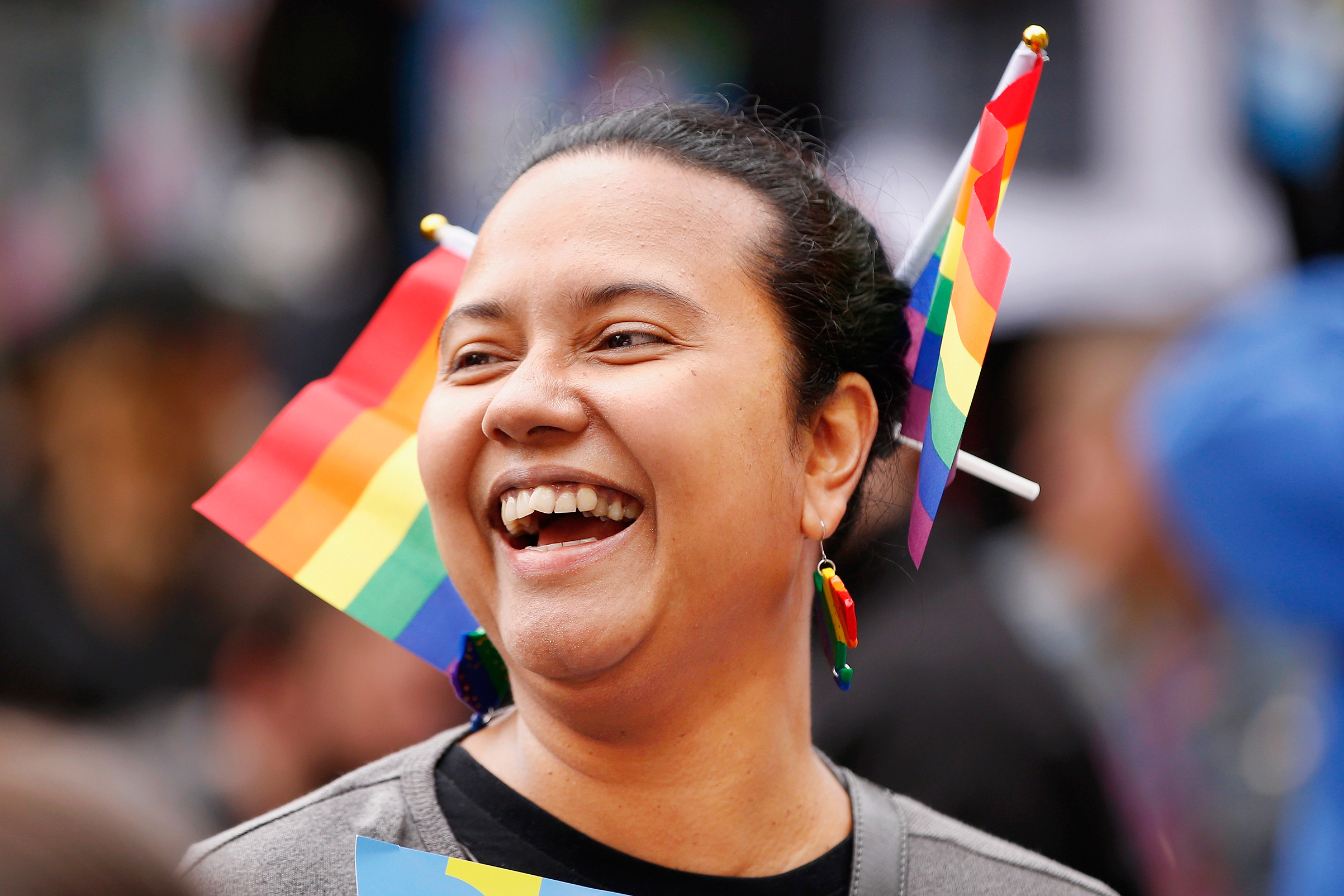 Australia Same Sex Marriage Vote Thousands Attend Rainbow March
