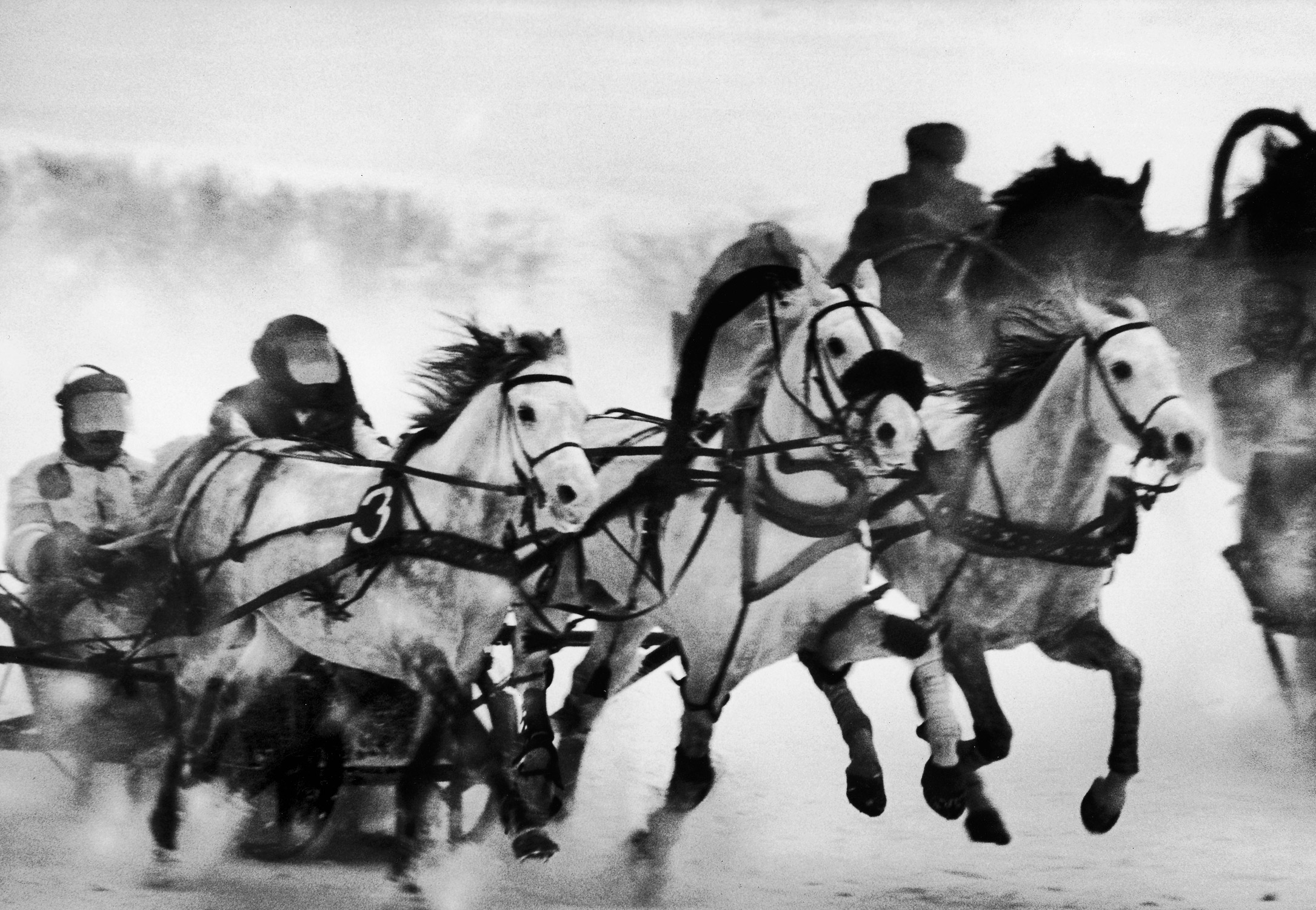 Troika race at Hippodrome, 1963.
