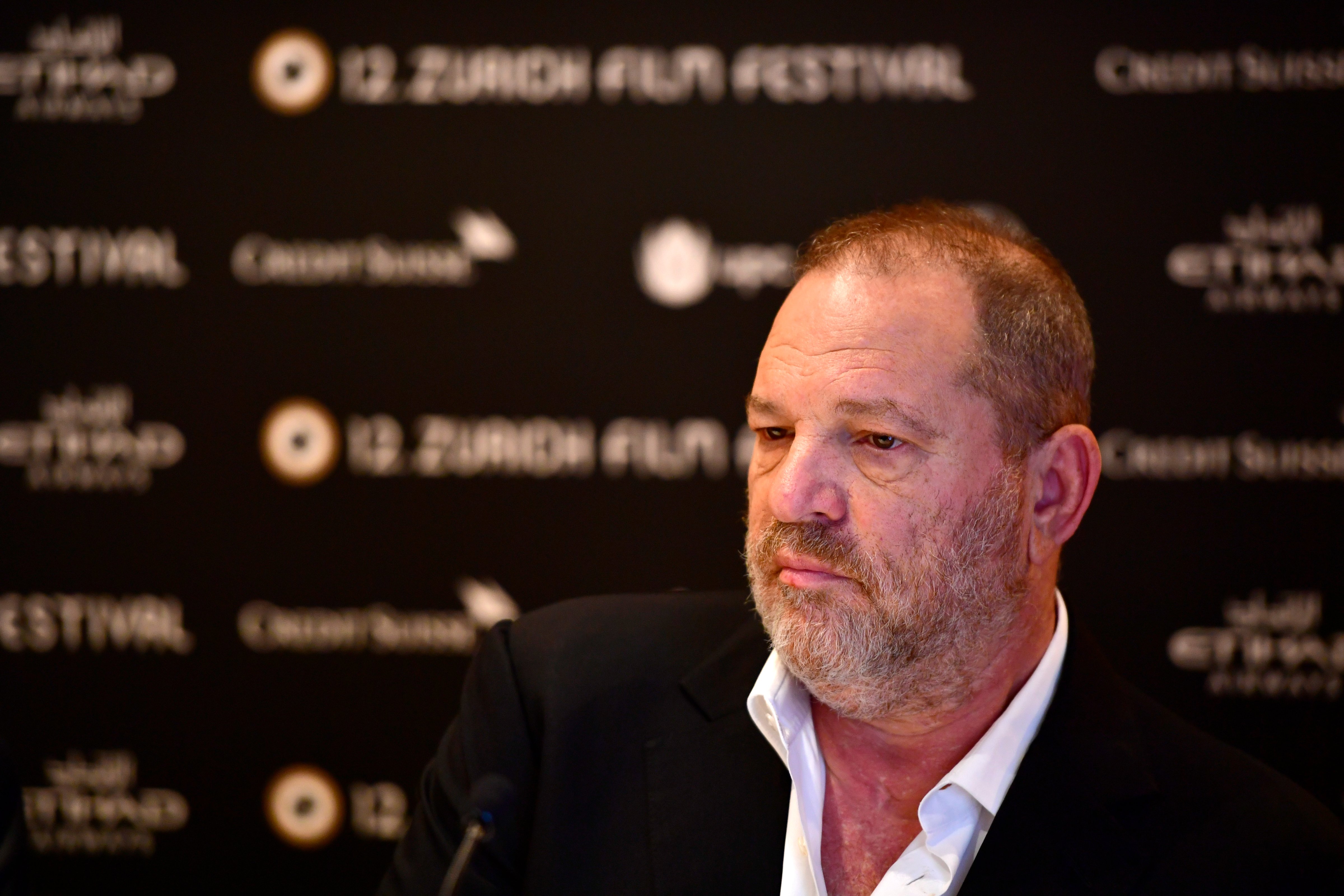 Harvey Weinstein speaks at the 'Lion' press junket during the 12th Zurich Film Festival on September 22, 2016 in Zurich, Switzerland. (Alexander Koerner—Getty Images)
