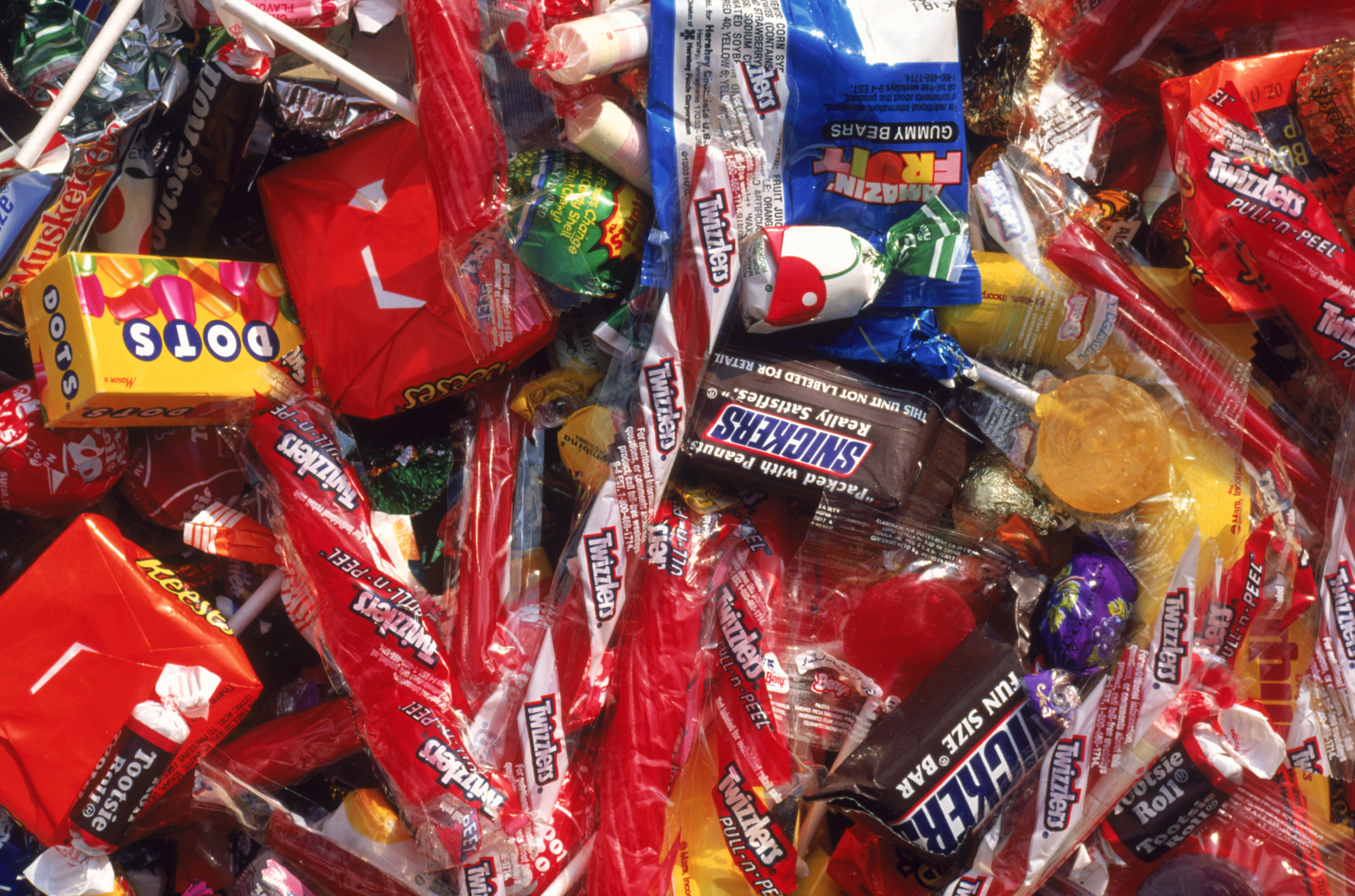 Shoppers are expected to spend $2.7 billion on Halloween candy this year. (Mitch Diamond—Getty Images)