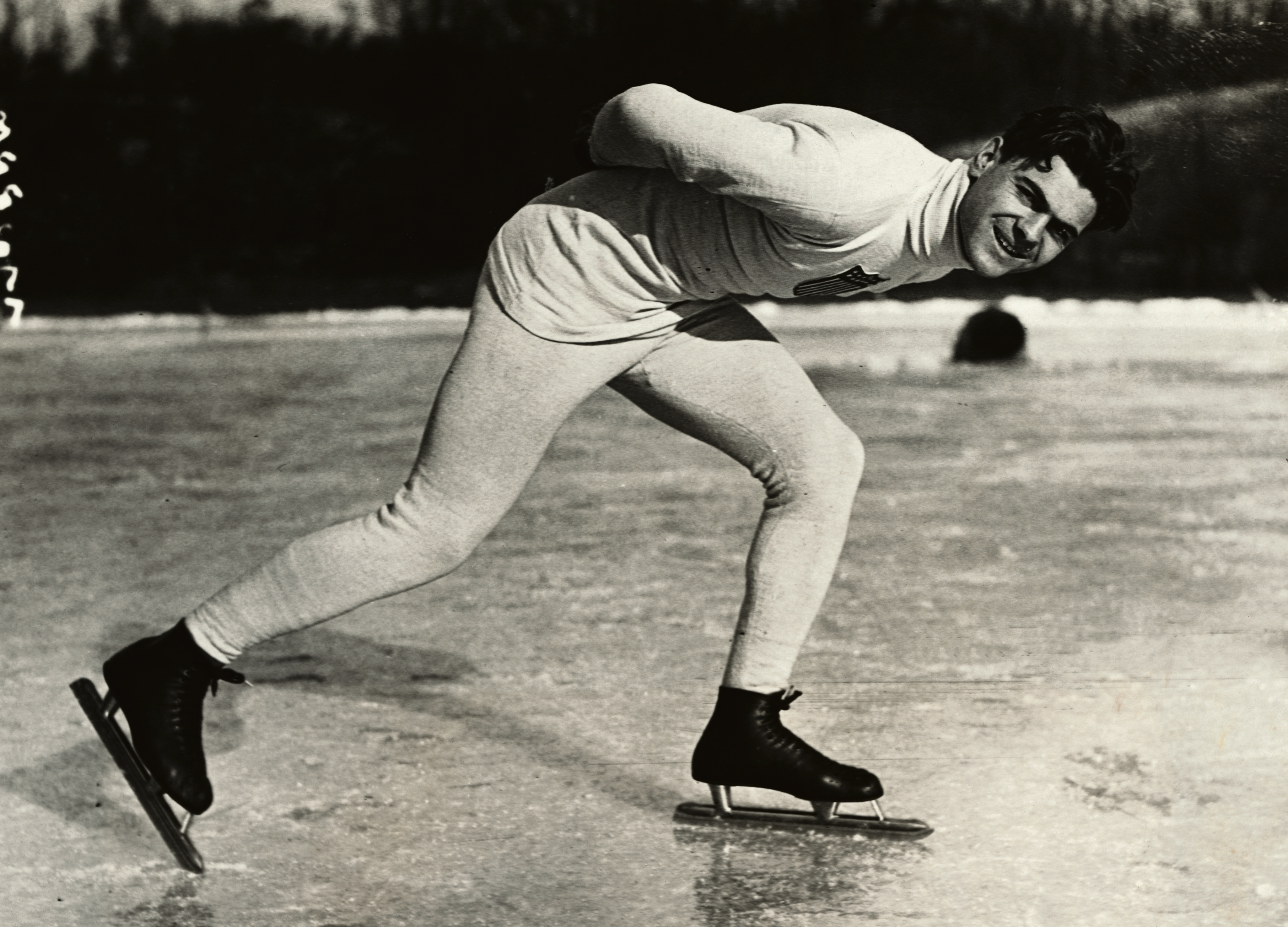 Charles Jewtraw (USA) became the first American to win a gold medal in the first Winter Olympics in 1924 (Photo by George Rinhart/Corbis via Getty Images) (George Rinhart—Corbis via Getty Images)