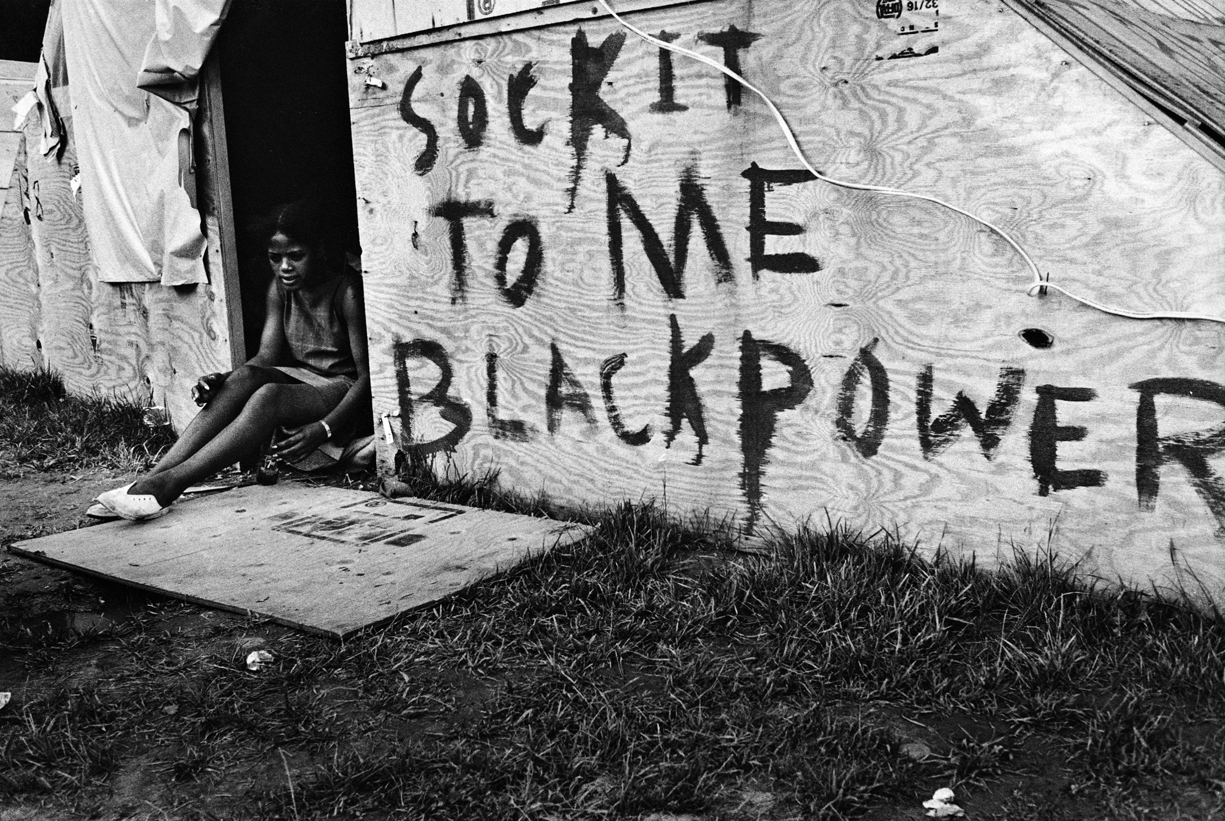 Ressurection City, Poor Peoples Campaign, 1968 by Jill Freedman.