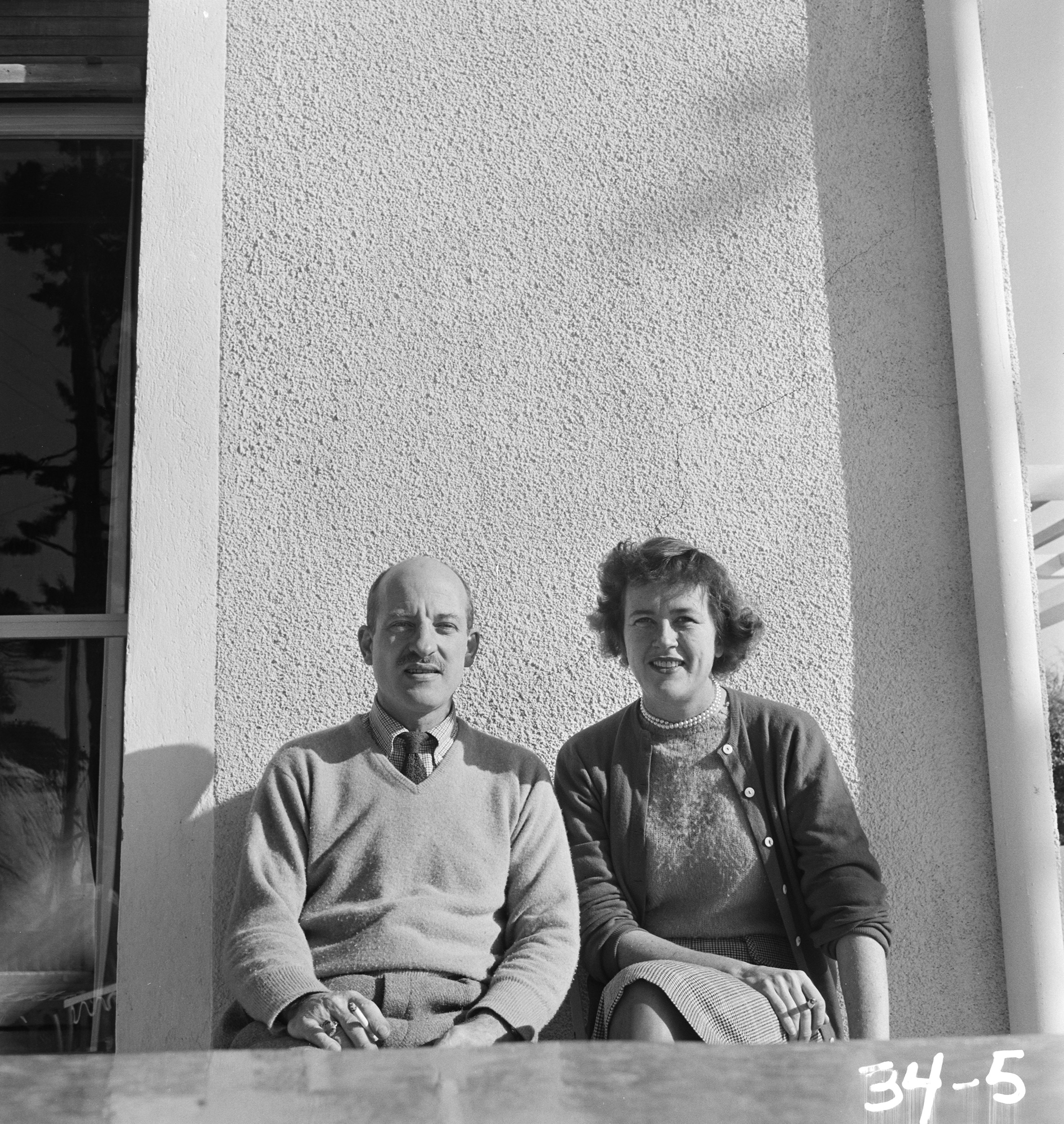 Julia Child by her husband Paul Child in France in the 1950s.