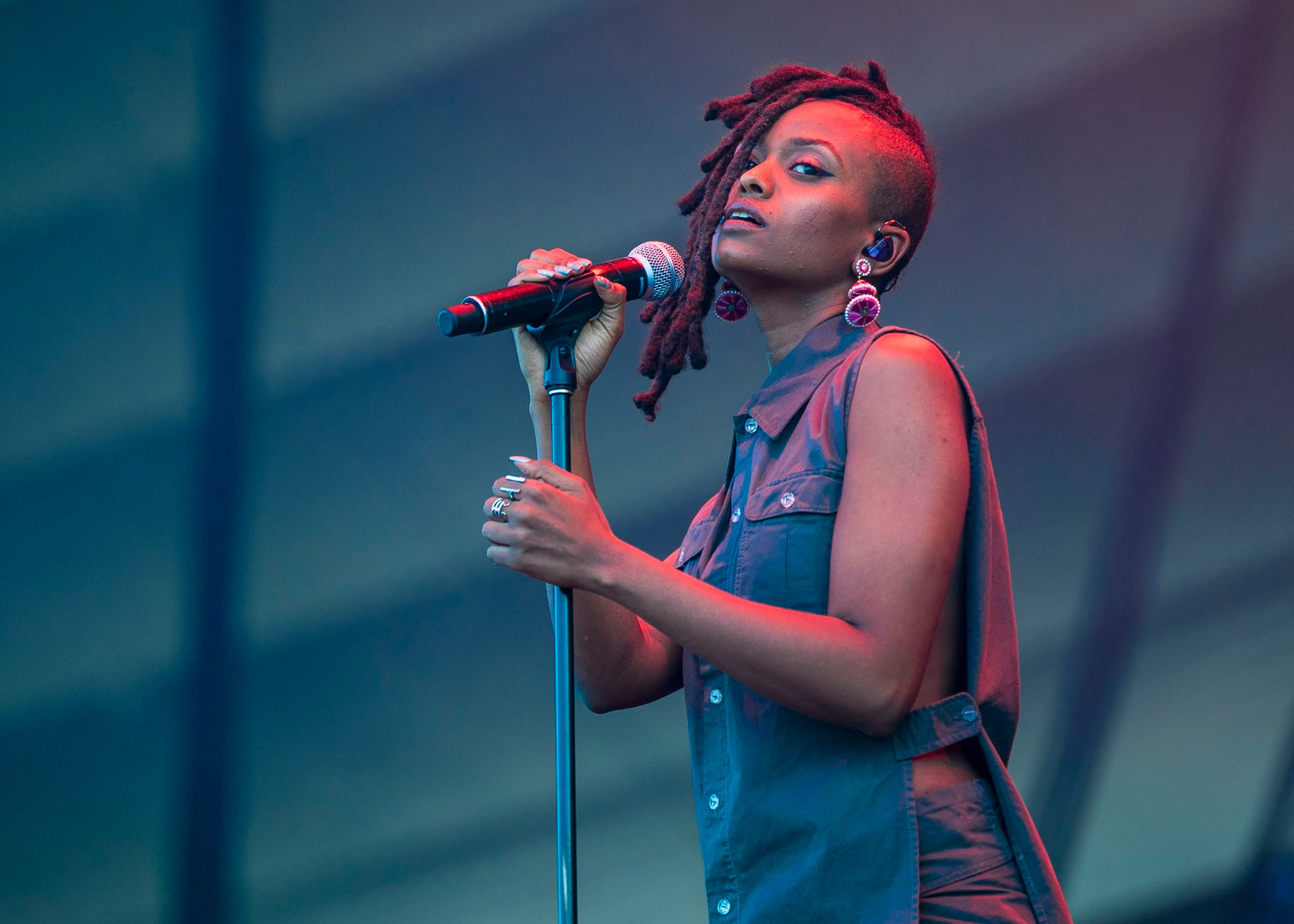 QUEBEC CITY, QC - JULY 15:  Kelela performs on July 15, 2017 in Quebec City, Canada.  (Photo by Scott Legato/Getty Images) (Scott Legato&mdash;Getty Images)