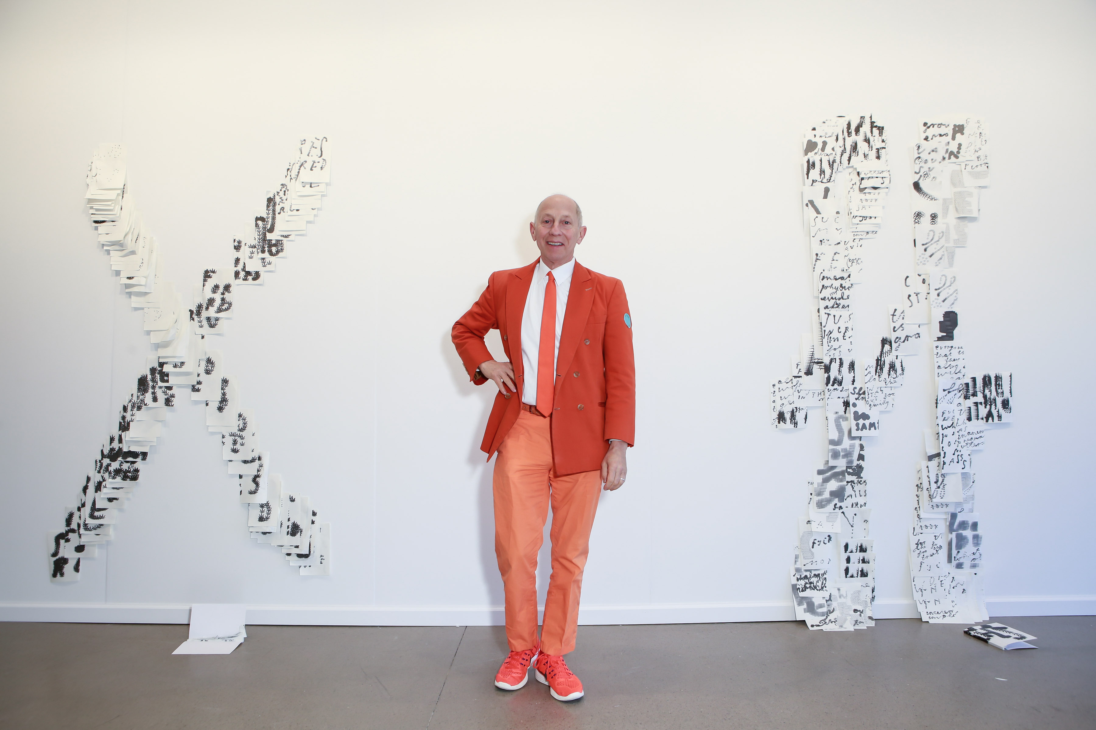 Knight Landesman attends the Independent Art Fair at Spring Studios in New York City, on March 2, 2017. (Gonzalo Marroquin—Patrick McMullan/Getty Images)