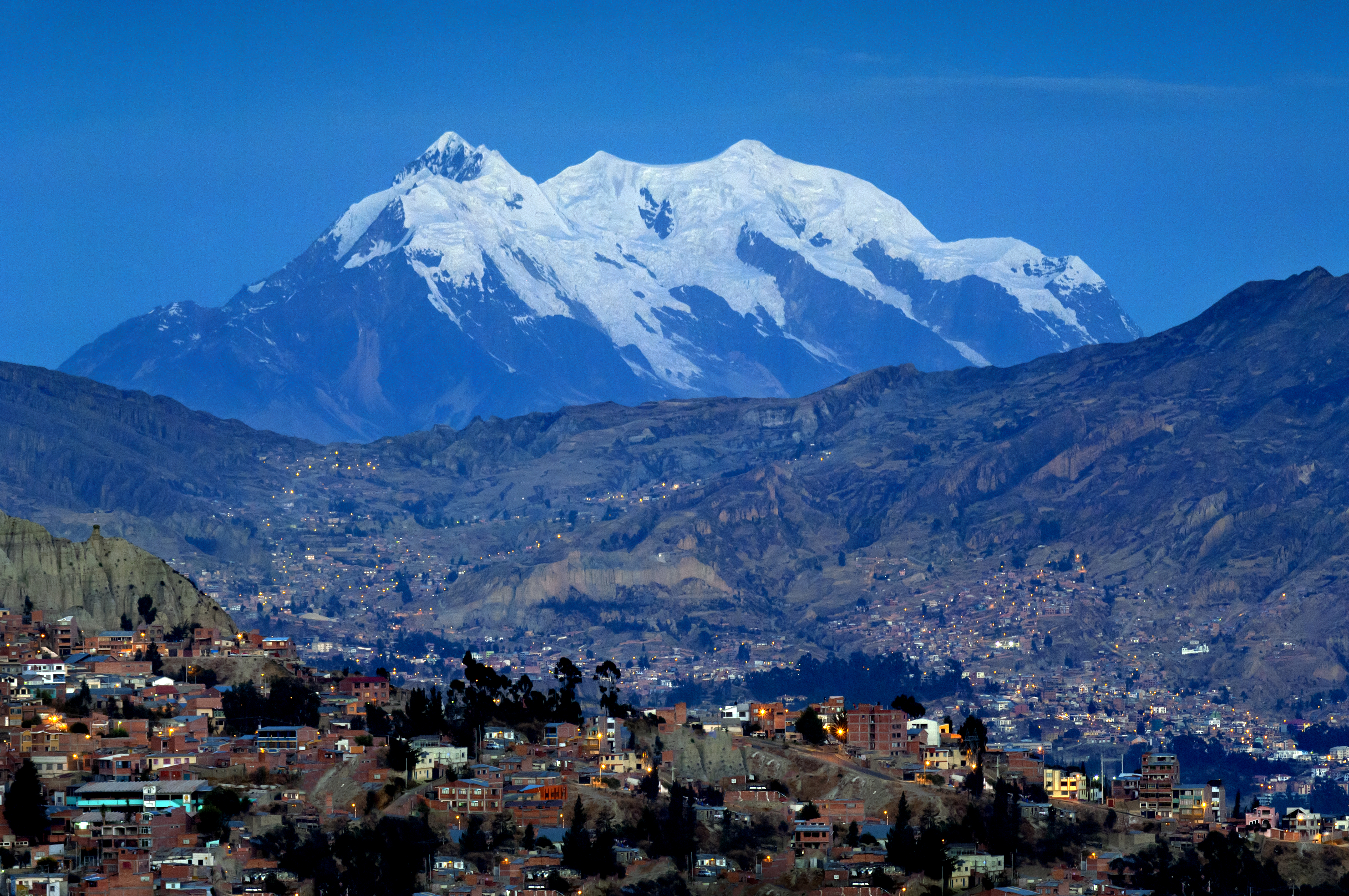 Mount Illimani, La Paz, Bolivia