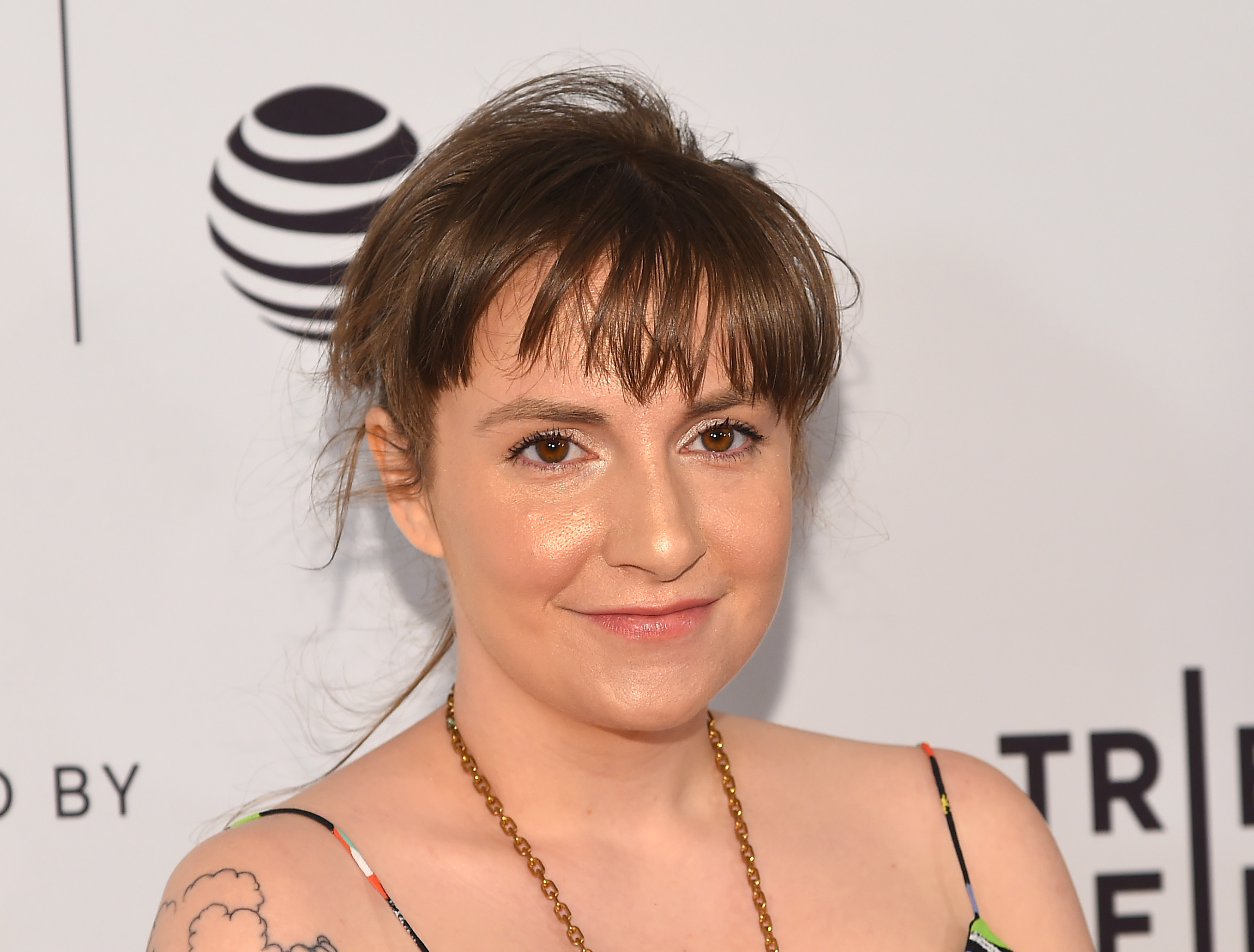 Lena Dunham attends "My Art" premiere during the 2017 Tribeca Film Festival at Cinepolis Chelsea in New York on April 22, 2017. (Ben Gabbe—Getty Images/Tribeca Film Festival)