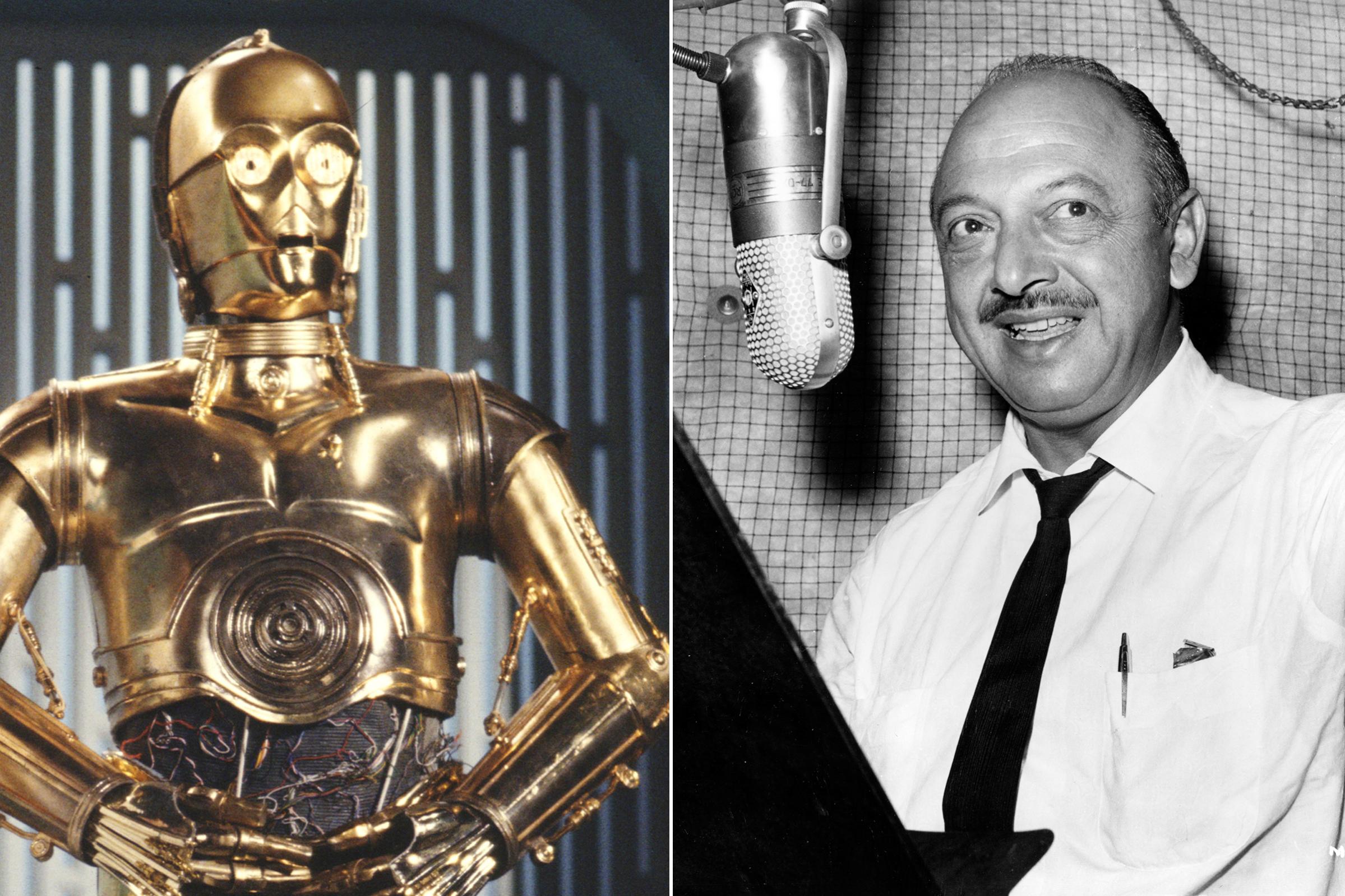 Mel Blanc was almost cast as C3PO in Star Wars