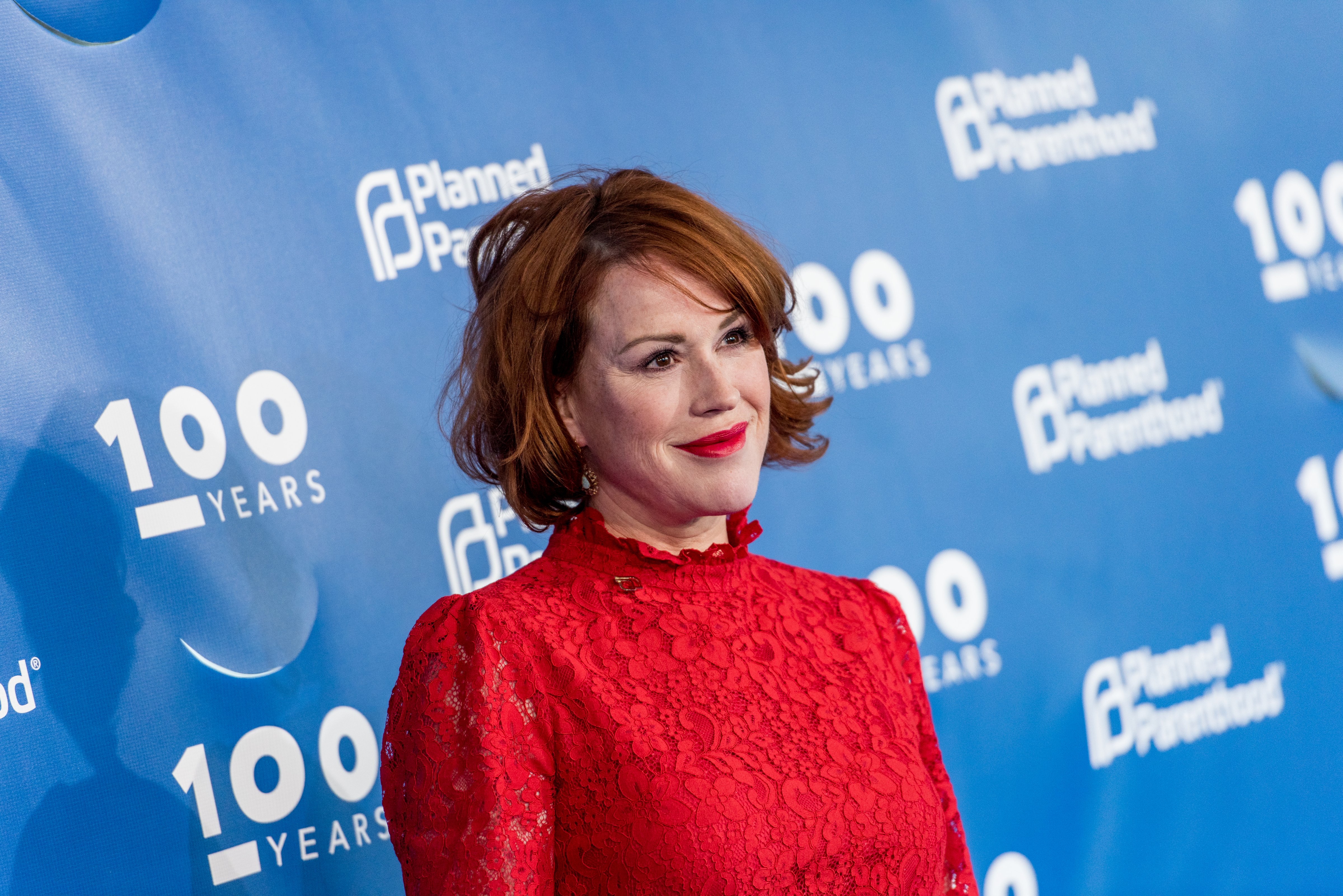 Molly Ringwald attends the Planned Parenthood 100th Anniversary Gala at Pier 36 on May 2, 2017 in New York City. (Roy Rochlin/FilmMagic)