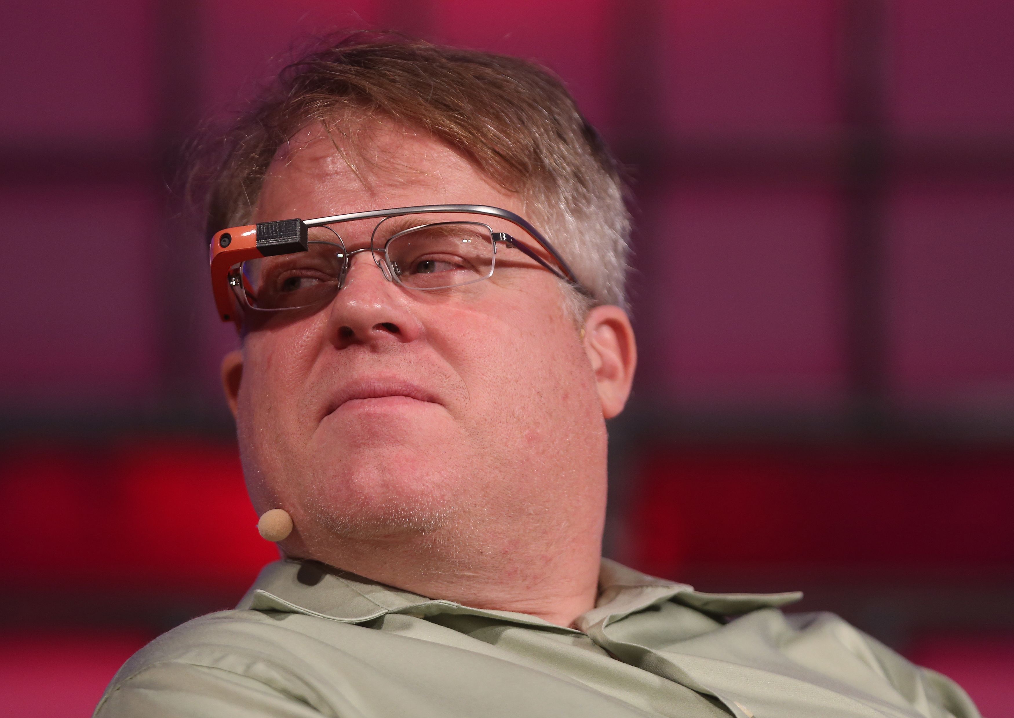 Tech blogger Robert Scoble at the Dublin web summit being held at the RDS in Dublin. (Niall Carson—PA Images/Getty Images)