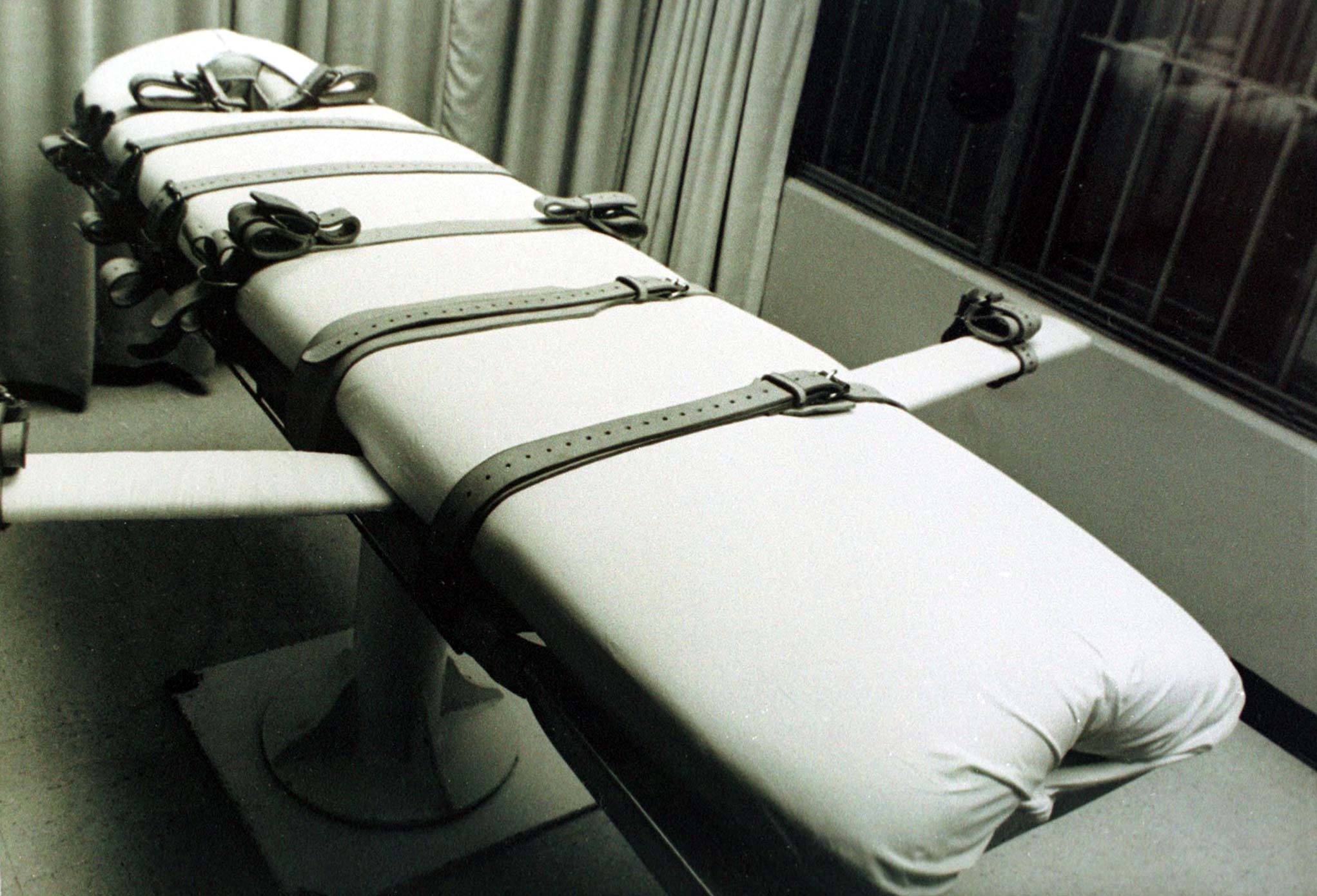 The execution gurney in the Walls Unit in Huntsville, Texas has seen more inmates executed by lethal injection than almost all of the other states combined. (Reuters)