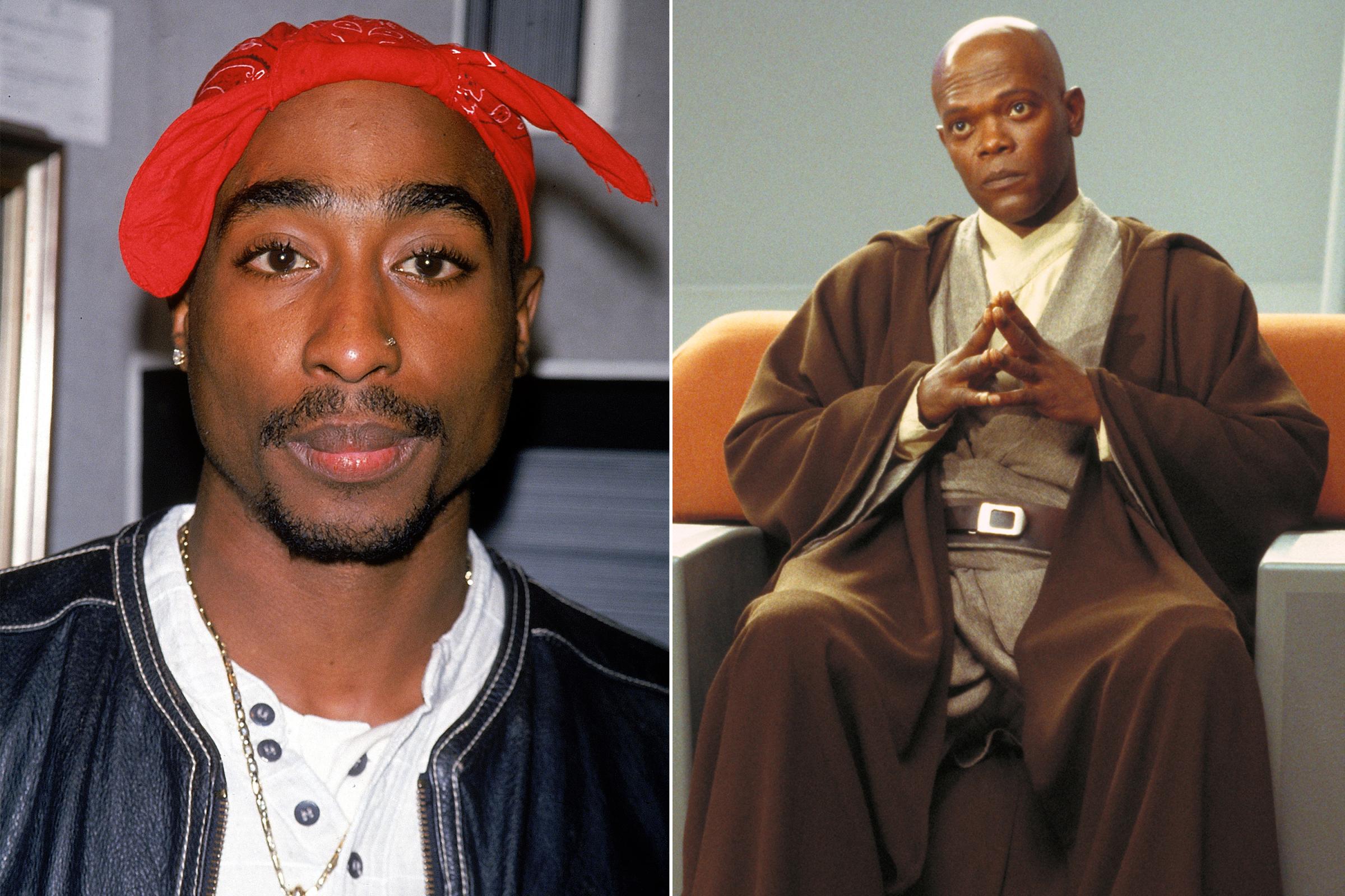 Tupac Shakur was almost cast as Mace Windu in Star Wars