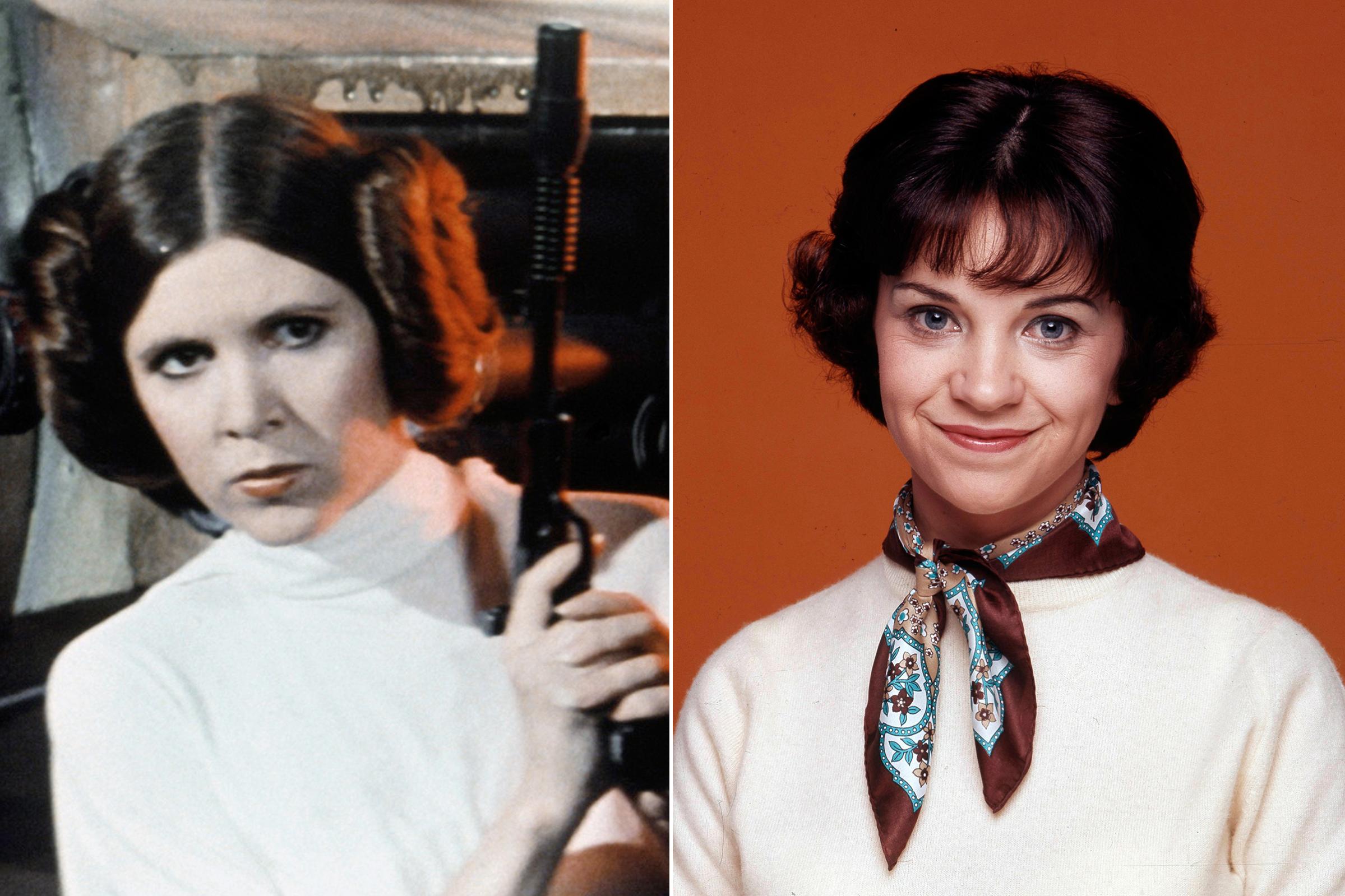 Cindy Williams was almost cast as Princess Leia in Star Wars