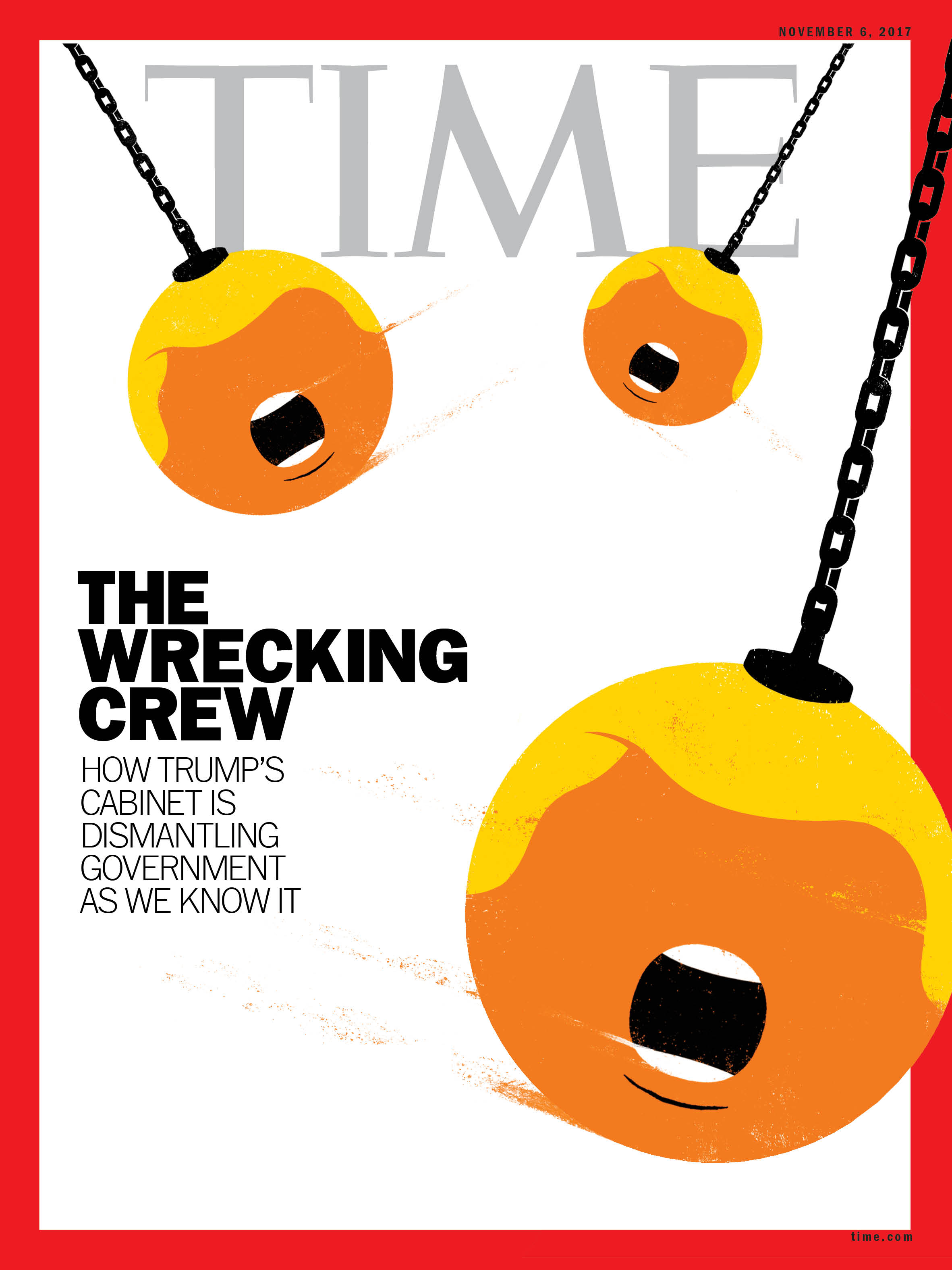 The Wrecking Crew Trump Cabinet Time Magazine Cover