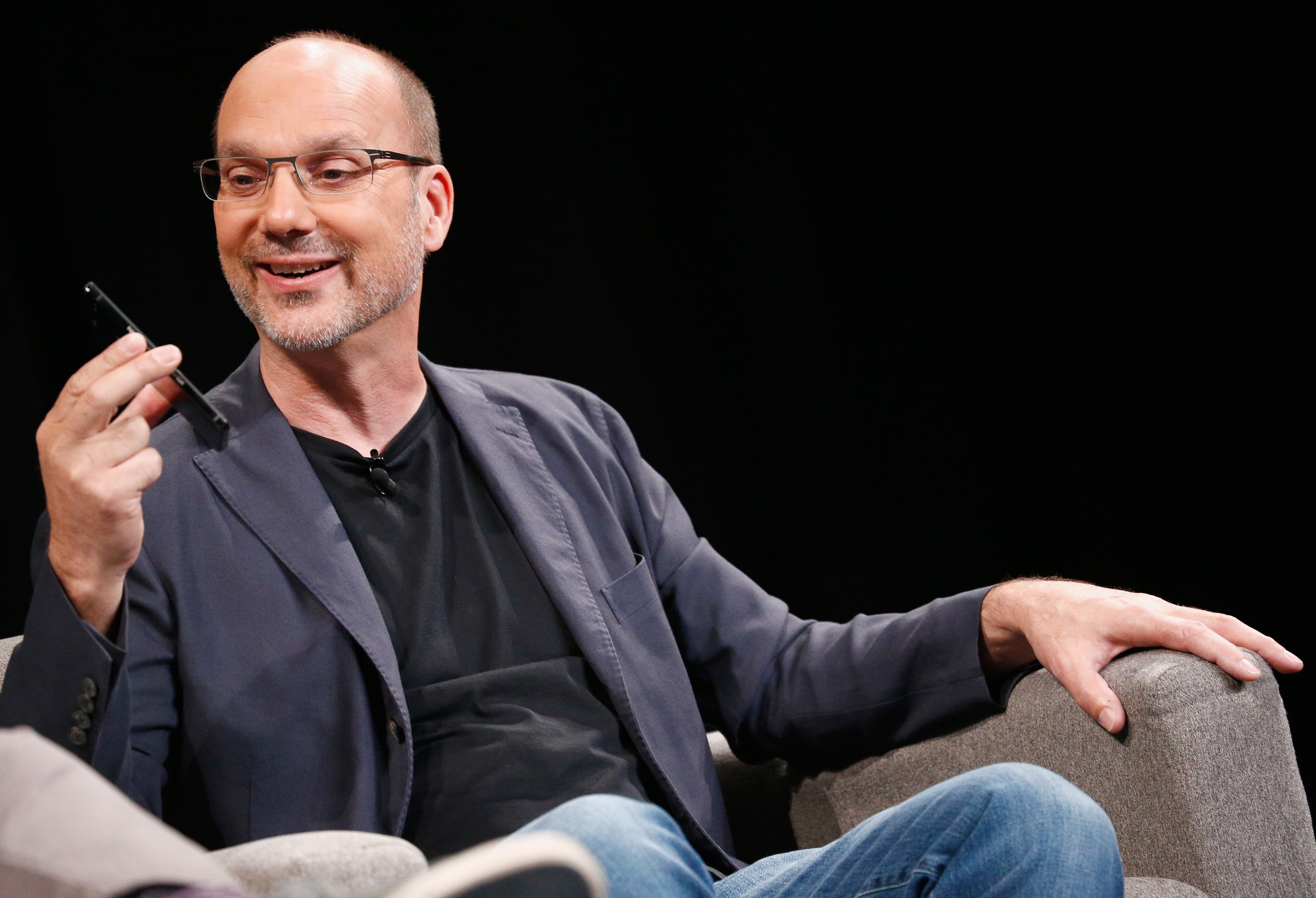 Founder and CEO of Essential Products Andy Rubin speaks onstage at a conference in New York City, on June 7, 2017. (Brian Ach—Getty Images for Wired)
