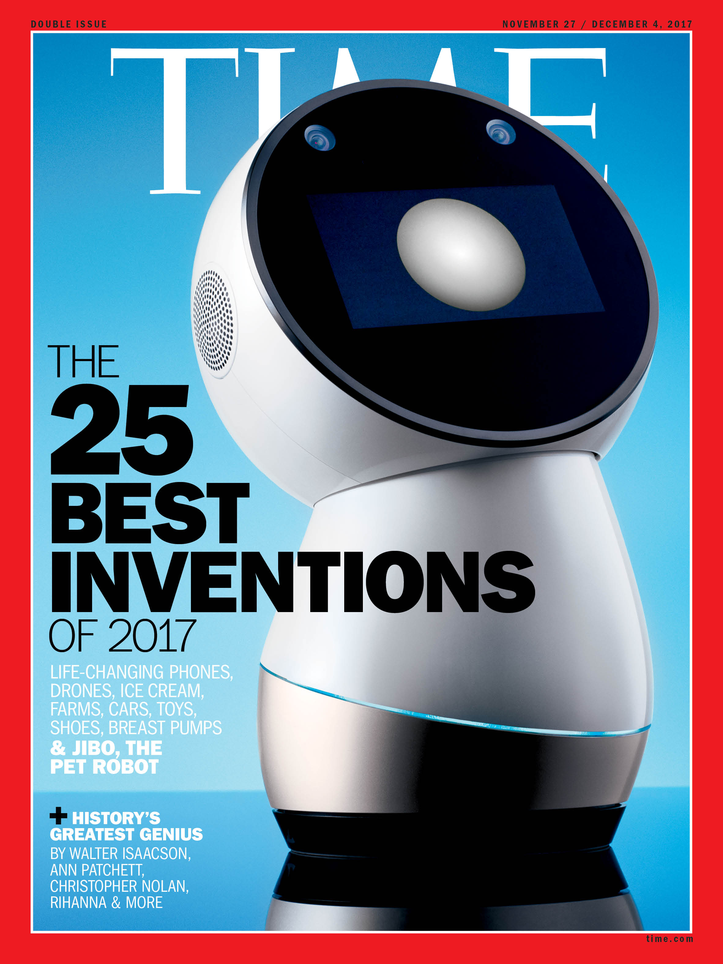 The 25 Best Inventions of 2017 Time Magazine Cover