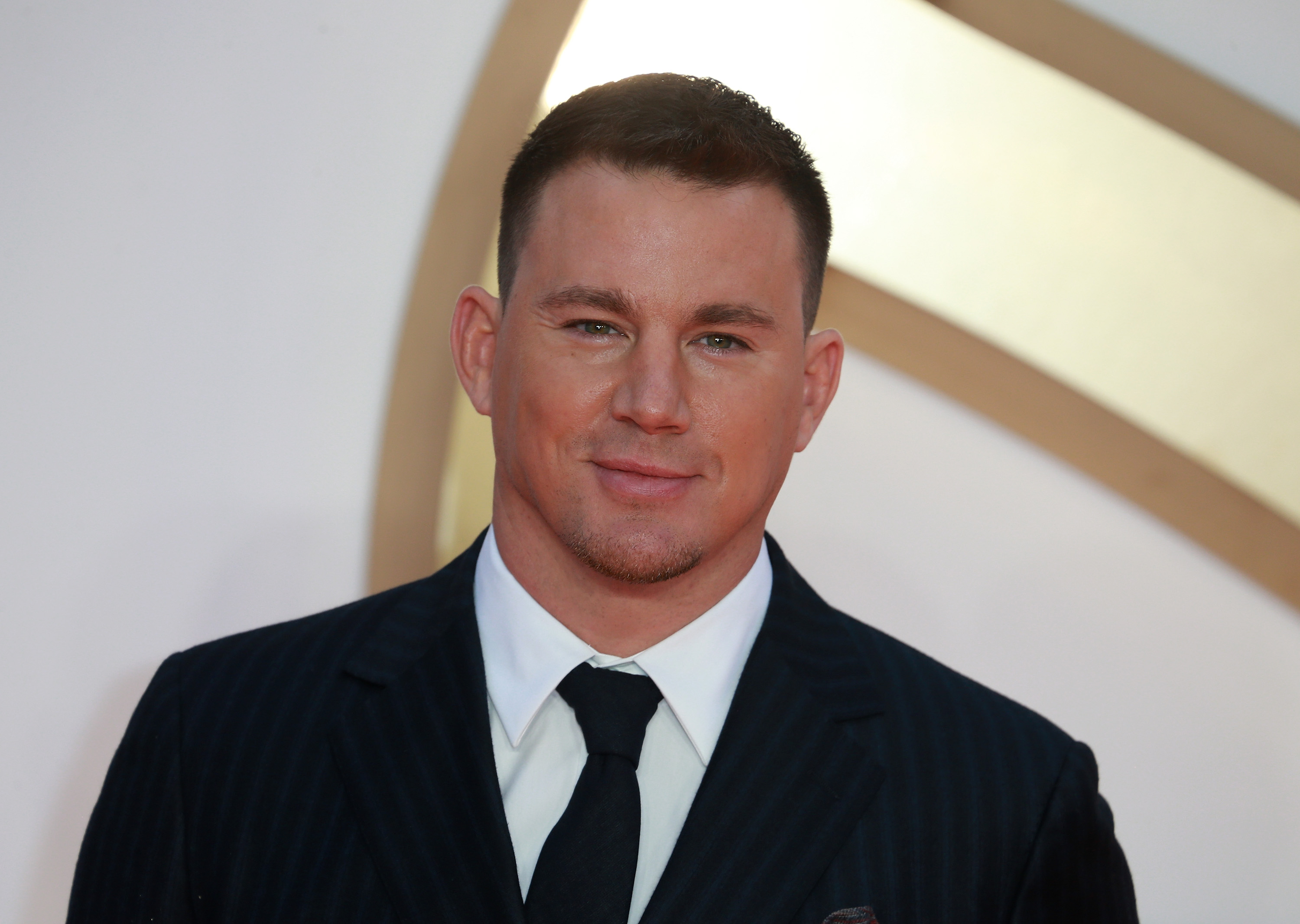 Channing Tatum attends  the 'Kingsman: The Golden Circle' World Premiere held at Odeon Leicester Square on September 18, 2017 in London, England. (Fred Duval&mdash;FilmMagic/Getty Images)