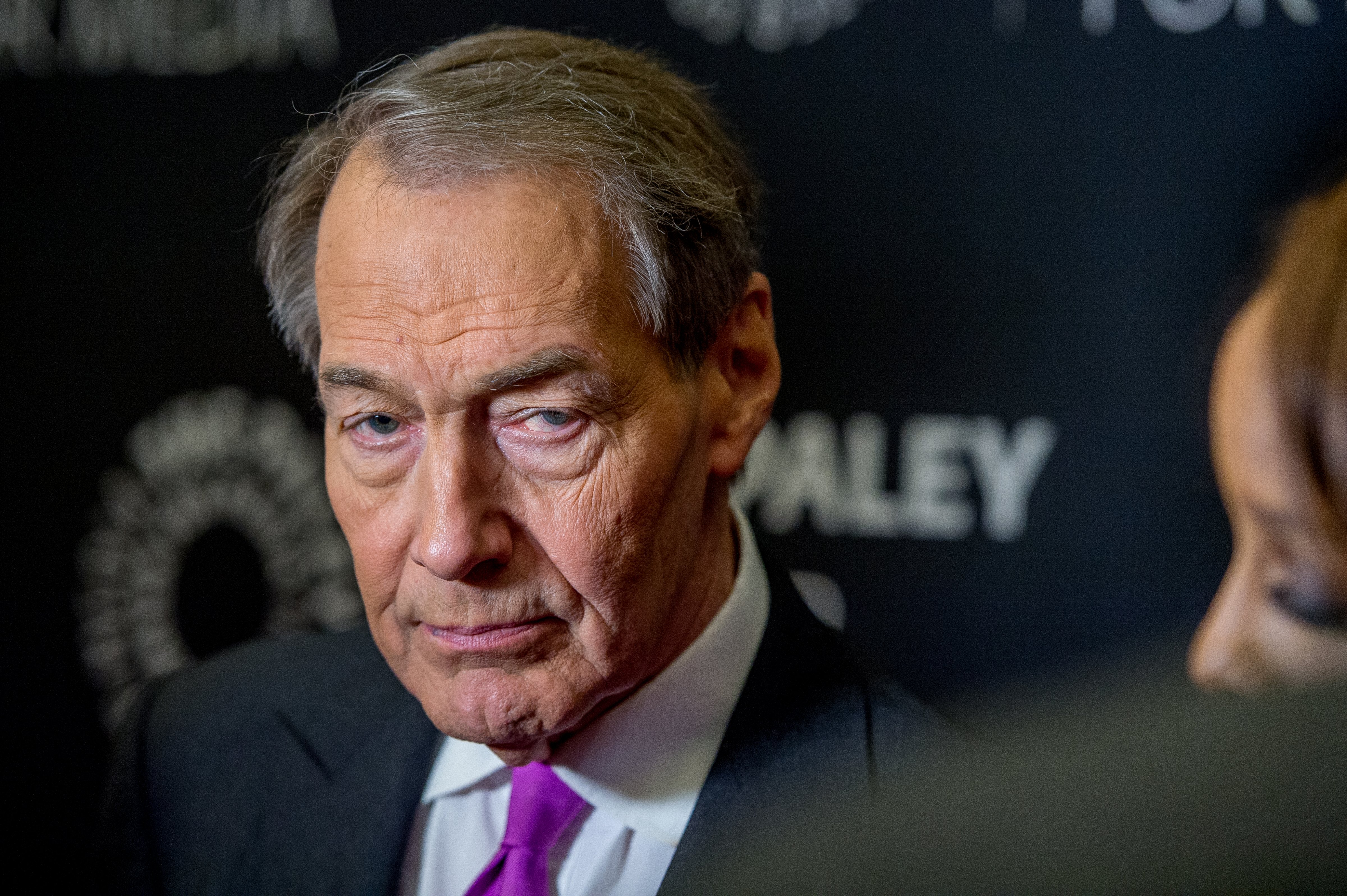 Charlie Rose attends an event at The Paley Center for Media in New York City, on Nov. 1, 2017. (Roy Rochlin—Getty Images)