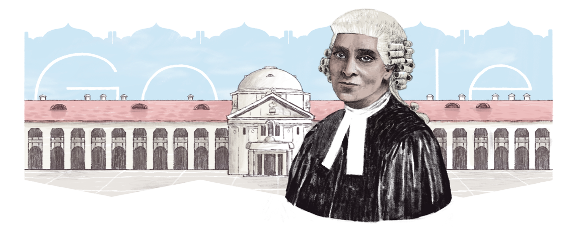 Cornelia Sorabji, who overcame numerous obstacles to become India’s first female lawyer, was commemorated in a nOV. 15, 2017 Google Doodle. (Jasjyot Singh Hans/Google)