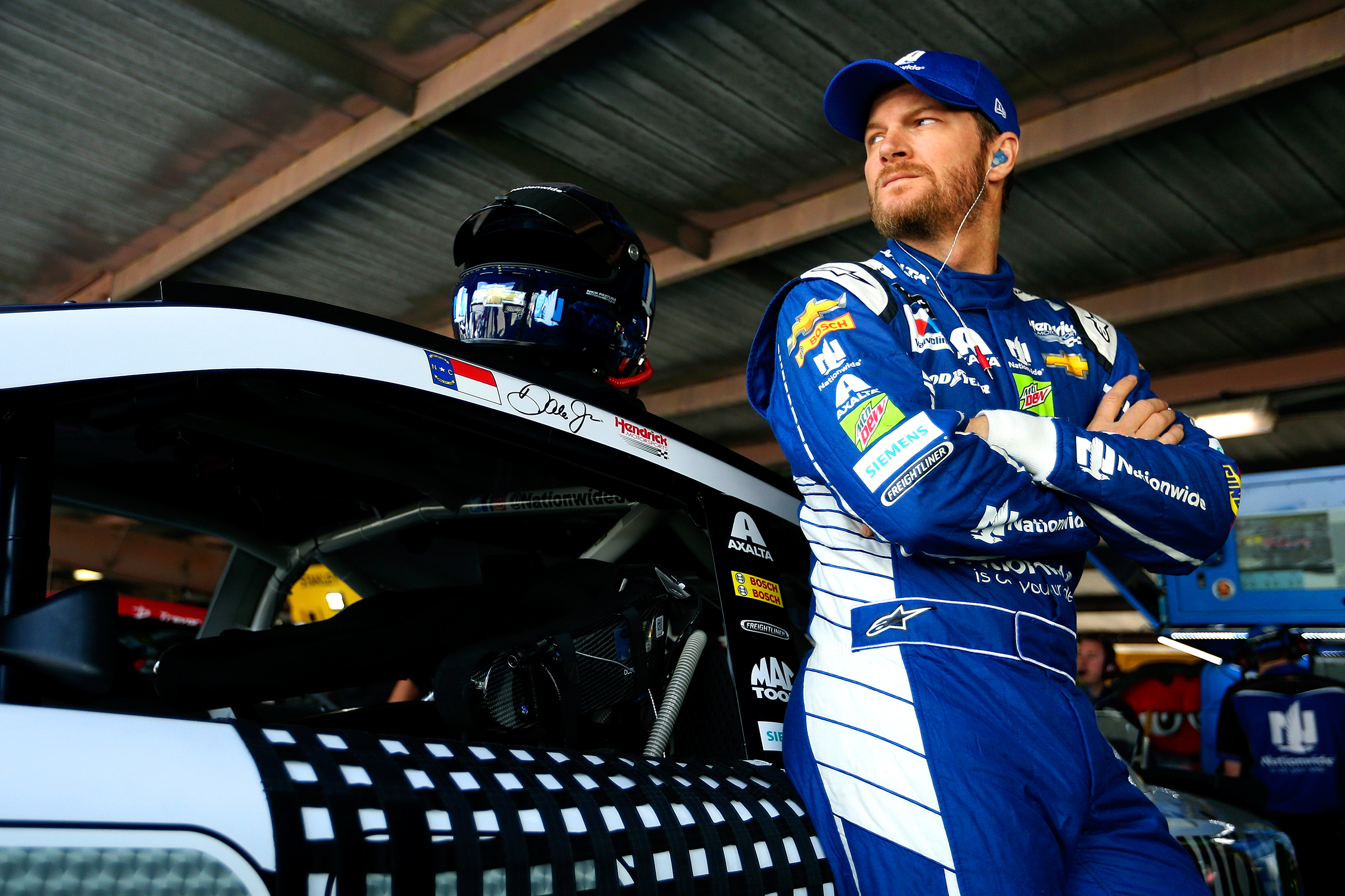 Fans have voted Earnhardt the most popular driver in NASCAR for 14 straight years (Sean Gardner—Getty Images)