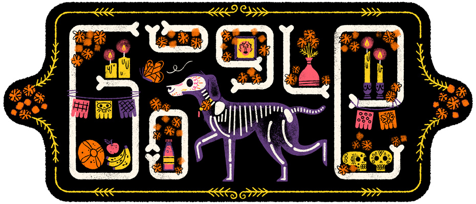 Google Day of the Dead Doodle