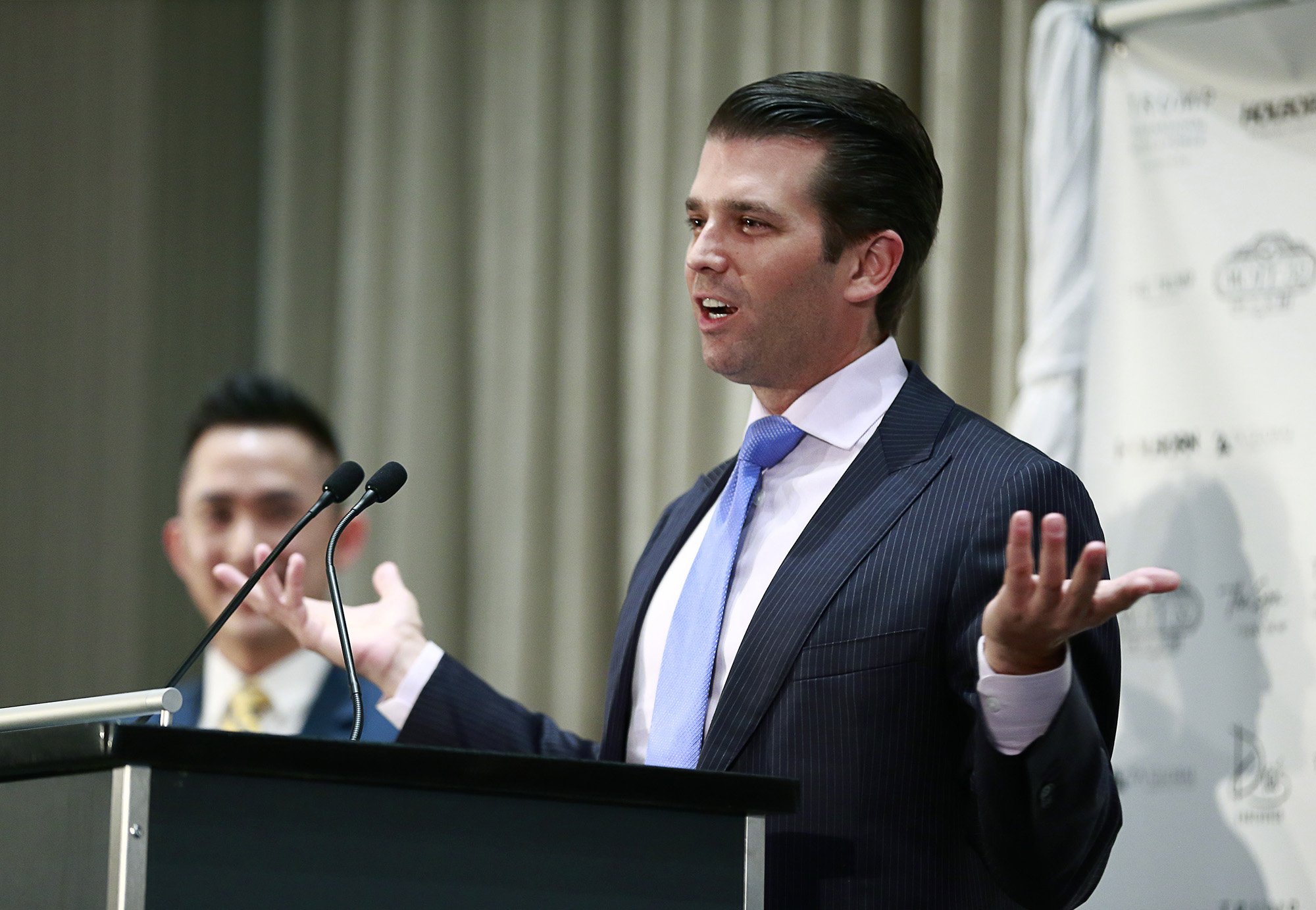 Donald Jr. And Eric Trump Attend Opening Of Trump International Hotel &amp; Tower In Vancouver