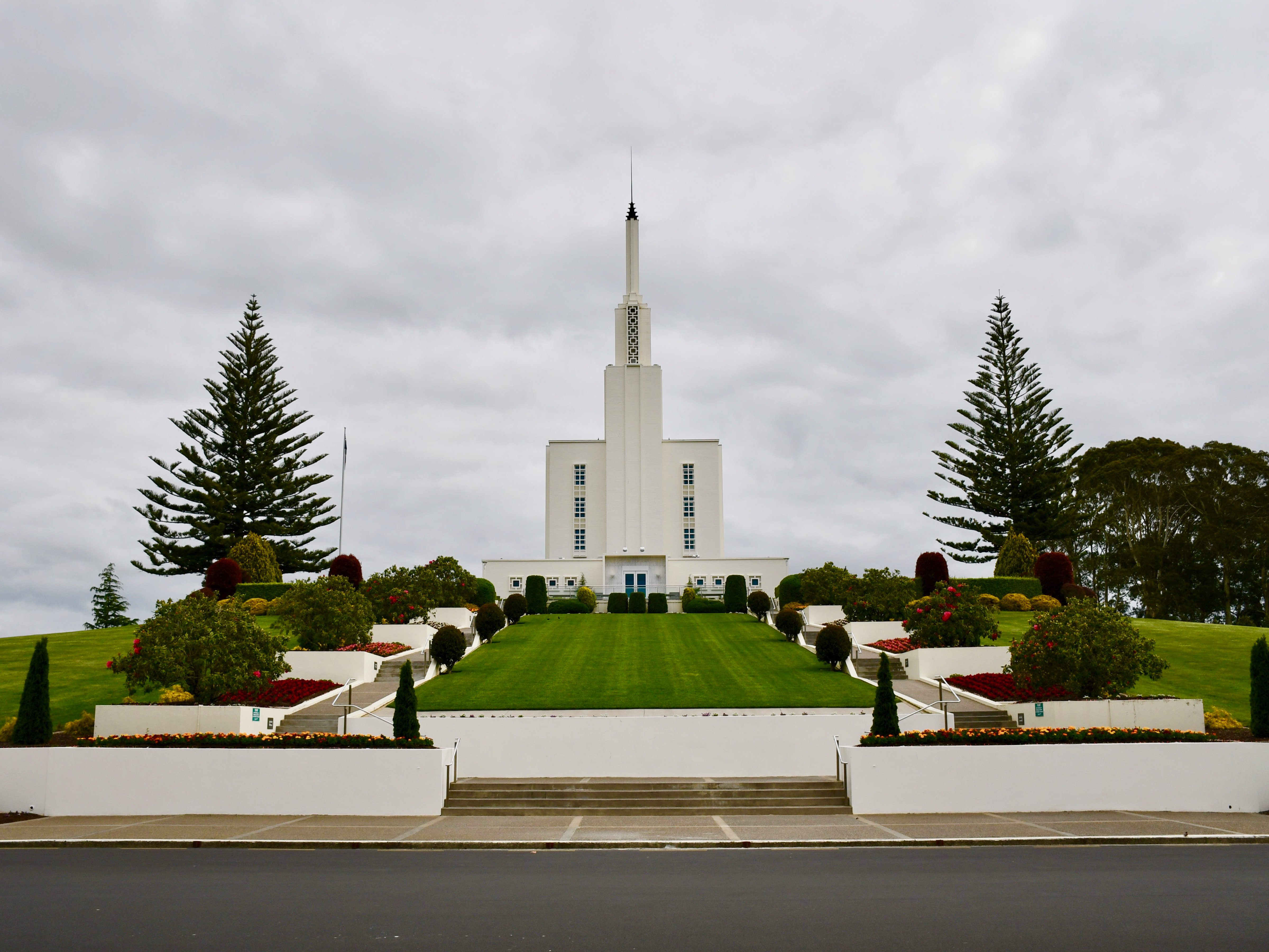 The Hamilton New Zealand LDS Temple on Nov. 2. (Aidyn Fitzpatrick)