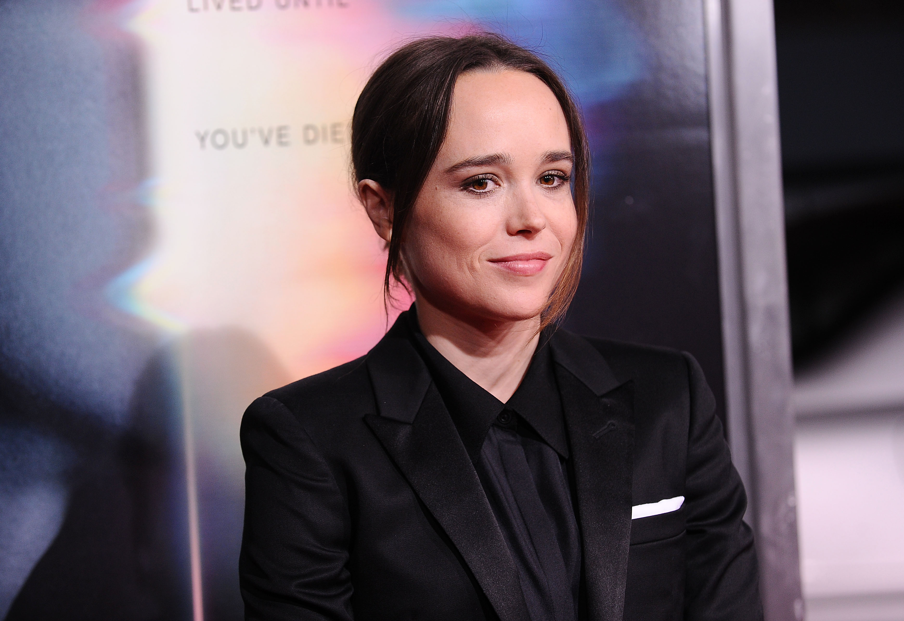 LOS ANGELES, CA - SEPTEMBER 27: Actress Ellen Page attends the premiere of 
