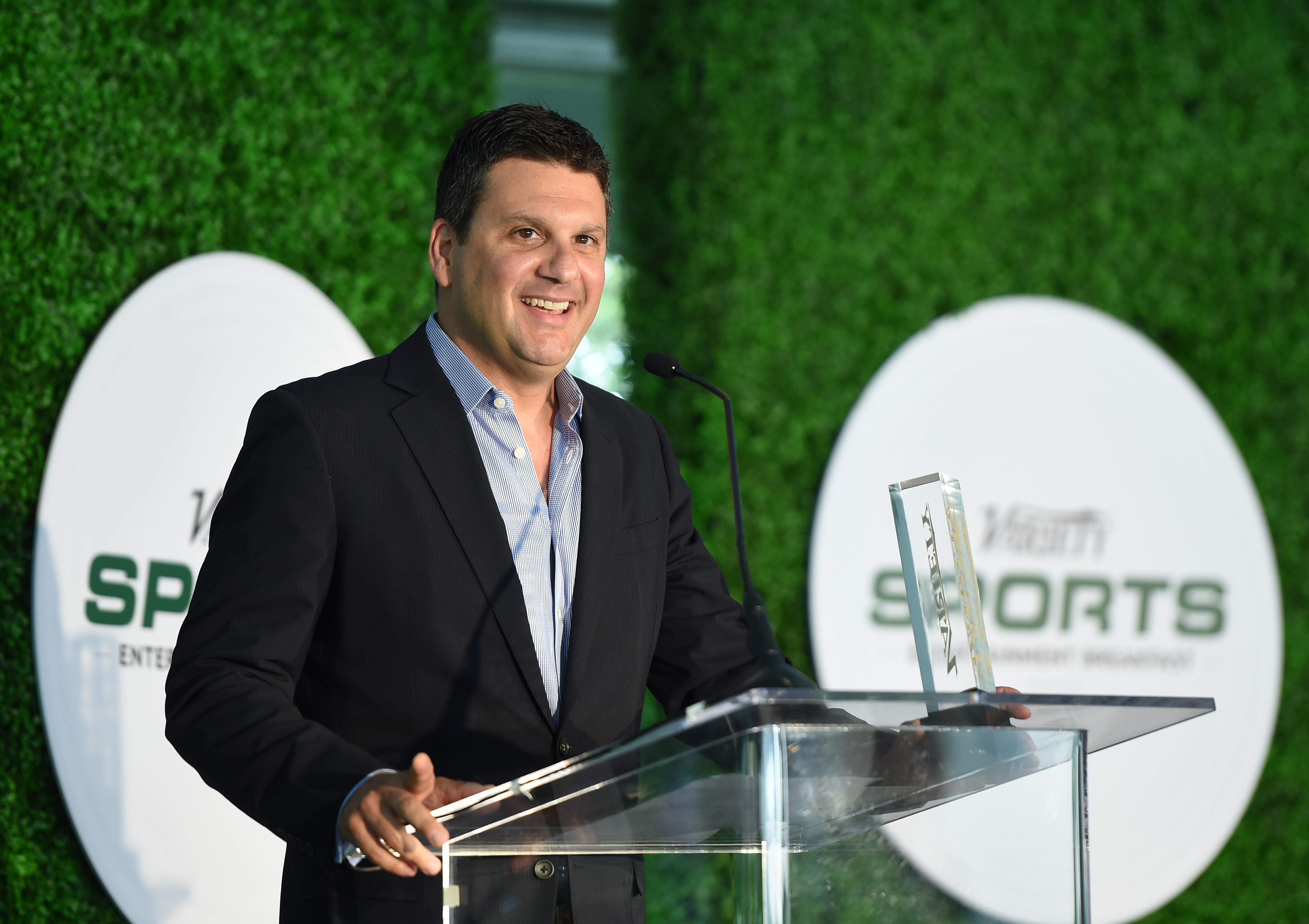 Executive producer Eric Weinberger speaks onstage at the Variety Sports Entertainment Breakfast at Vibiana on July 14, 2015 in Los Angeles, California. (Michael Buckner—Getty Images for Variety)